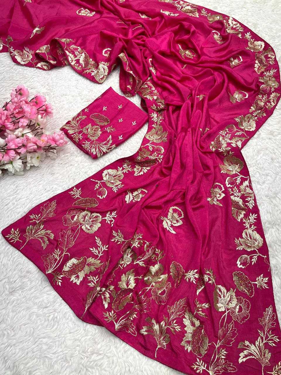 YNF DOLA SILK RIN143 459 SILK SAREES WHOLESALE TRADITIONAL EMBROIDERY FRSTIVEL SILK SAREES MANUFACTURER