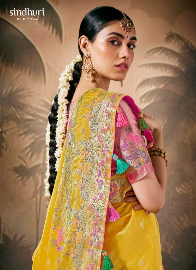 YNF GEORGETTE KIMORA RIN195 Rasm CLOTHING BRANDS WHOLESALE SAREES MANUFACTURER