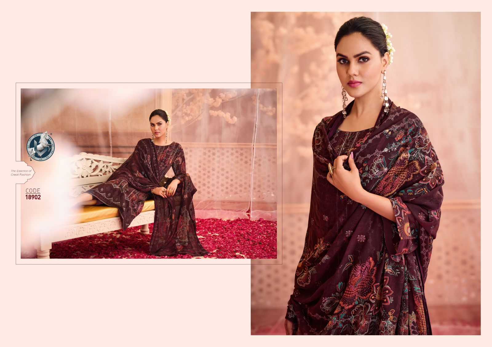 YNF GEORGETTE VIVEK KESH236 VIVEK CLOTHING BRANDS WHOLESALE SAREES MANUFACTURER