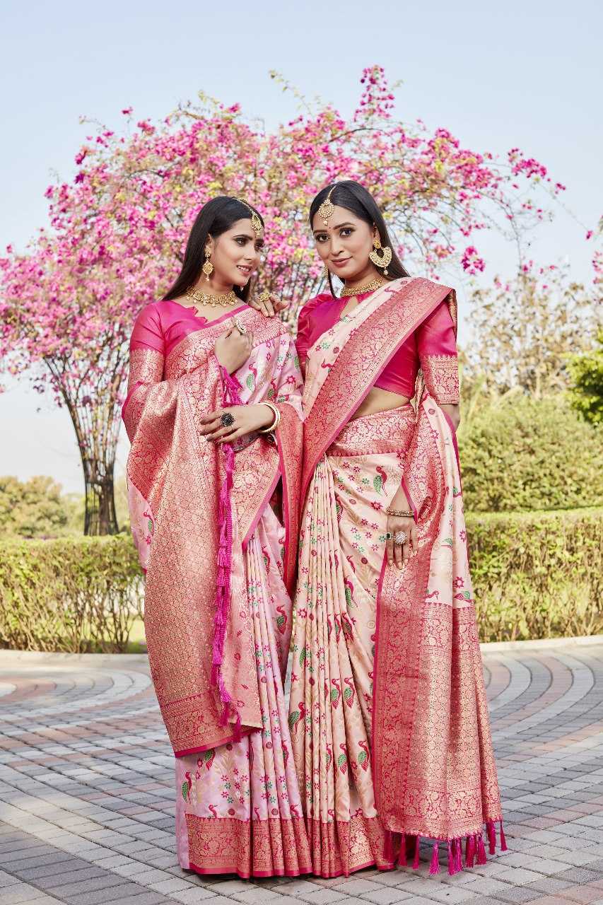 YNF KANJIVARAM RIN144 SUNANDA SILK SAREES WHOLESALE INDAIN SOFT SILK KANJIVARAM SAREES MANUFACTURER