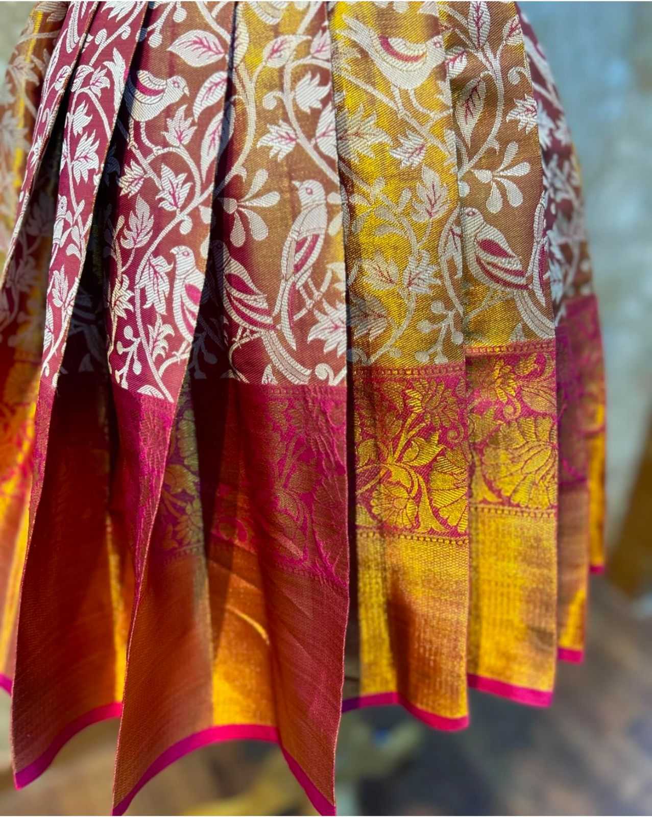 YNF KANJIVARAM SILK RIN192 8062 KIDS WEAR WHOLESALE KIDS GOWNS KIDS TRADITIONAL OUTFITS KIDS ETHNIC GOWNS KIDS FESTIVE WEAR MANUFACTURER