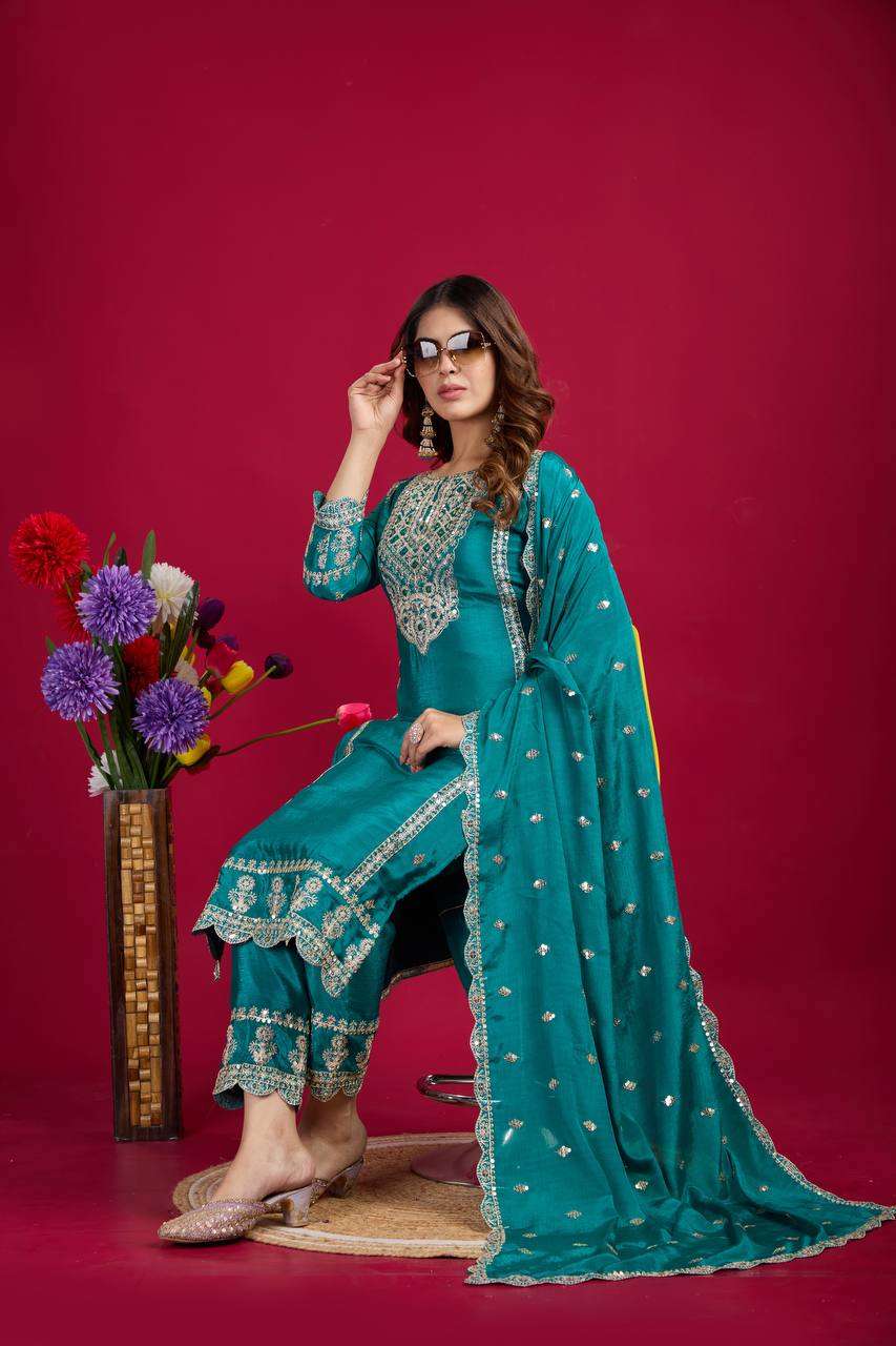 YNF KESH128 5001 SUITS & DRESSES WHOLESALE EMBROIDERY PARTY WEAR LADIES ZARI SUITS MANUFACTURER