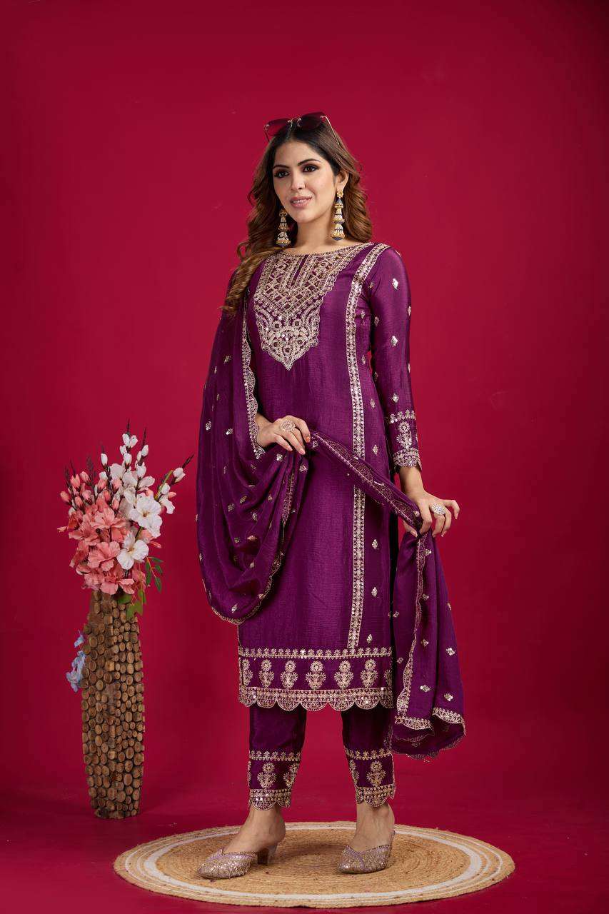 YNF KESH128 5001 SUITS & DRESSES WHOLESALE EMBROIDERY PARTY WEAR LADIES ZARI SUITS MANUFACTURER