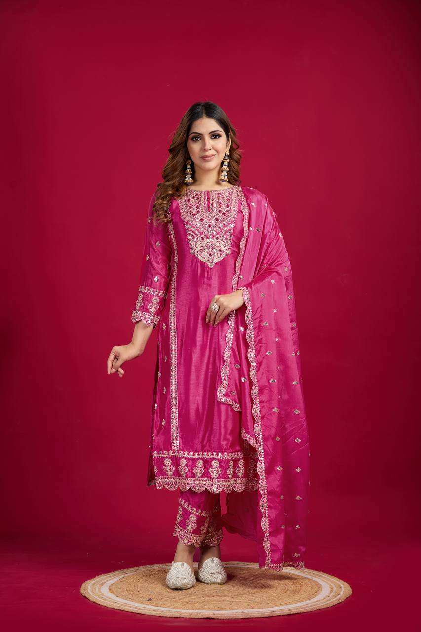 YNF KESH128 5001 SUITS & DRESSES WHOLESALE EMBROIDERY PARTY WEAR LADIES ZARI SUITS MANUFACTURER