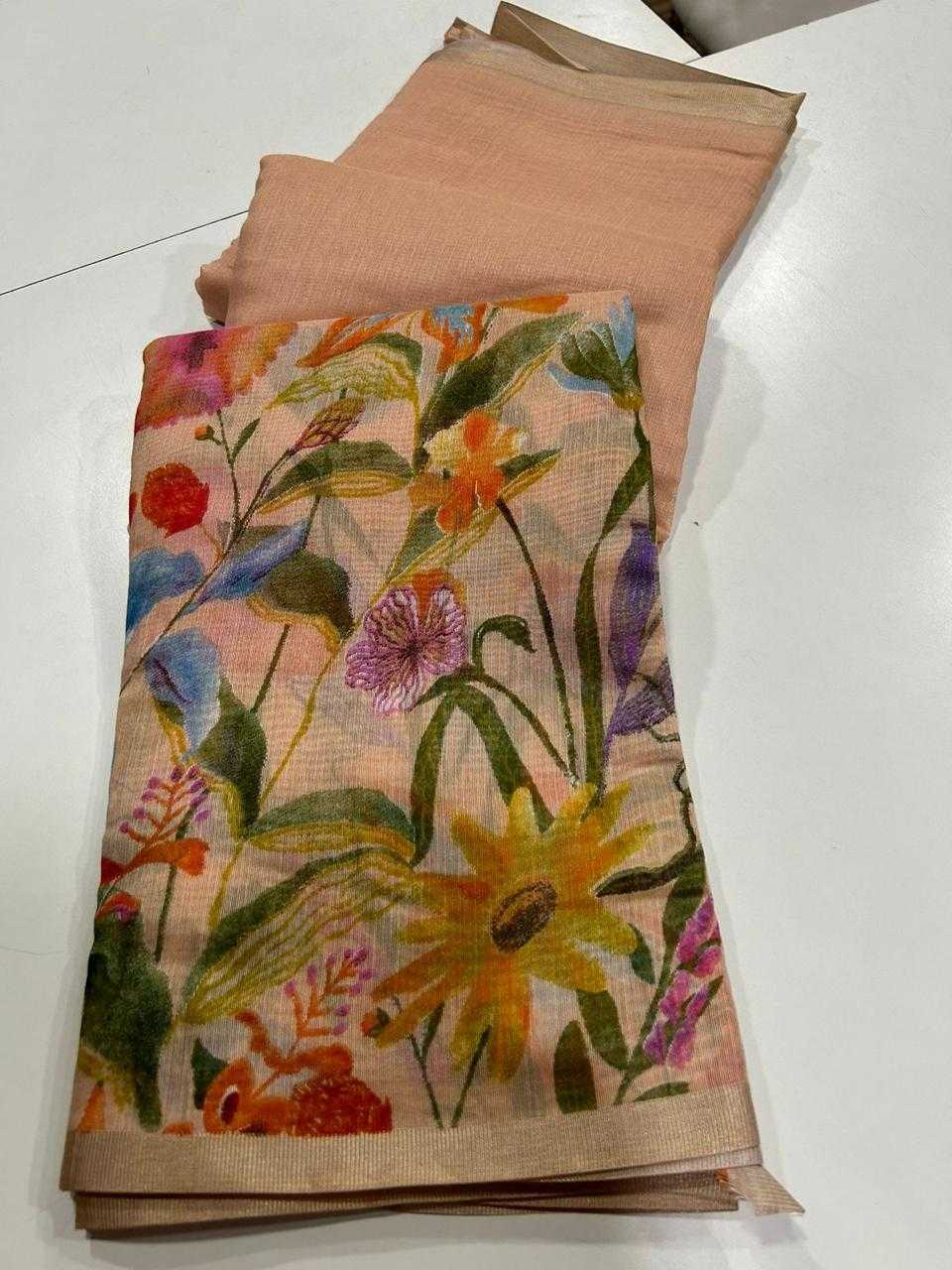 YNF LINEN KESH101 ANT138 LINEN SAREE WHOLESALE LINEN FLORA LADIES MANUFACTURER