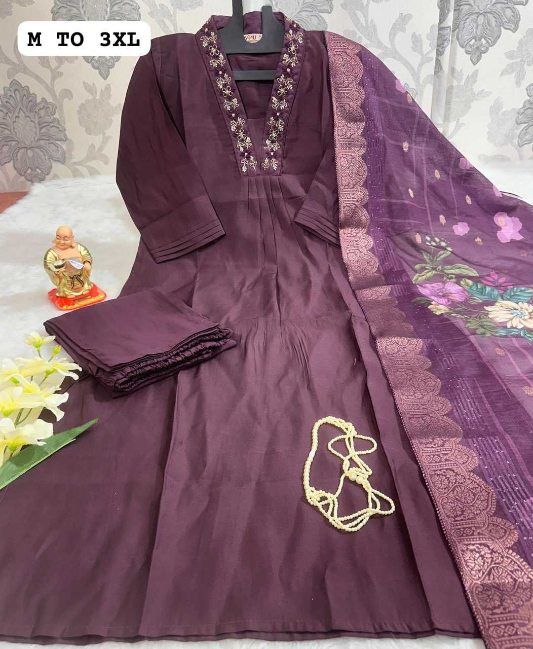 YNF MUSLIN KESH256 RNF01 SUITS & DRESSES WHOLESALE PRINTED LONG KURTI MUSLIN SUITS MANUFACTURER