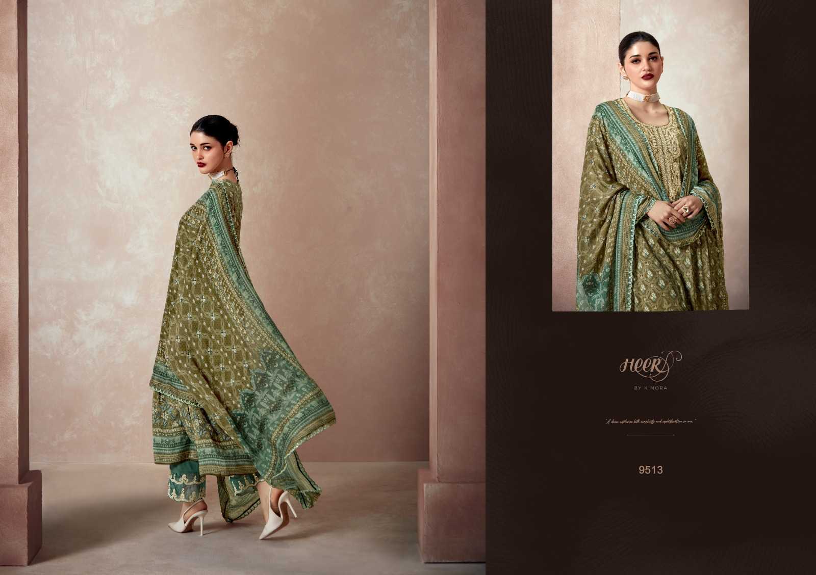 YNF MUSLIN KIMORA KESH236 KIMORA CLOTHING BRANDS WHOLESALE SUIT MANUFACTURER