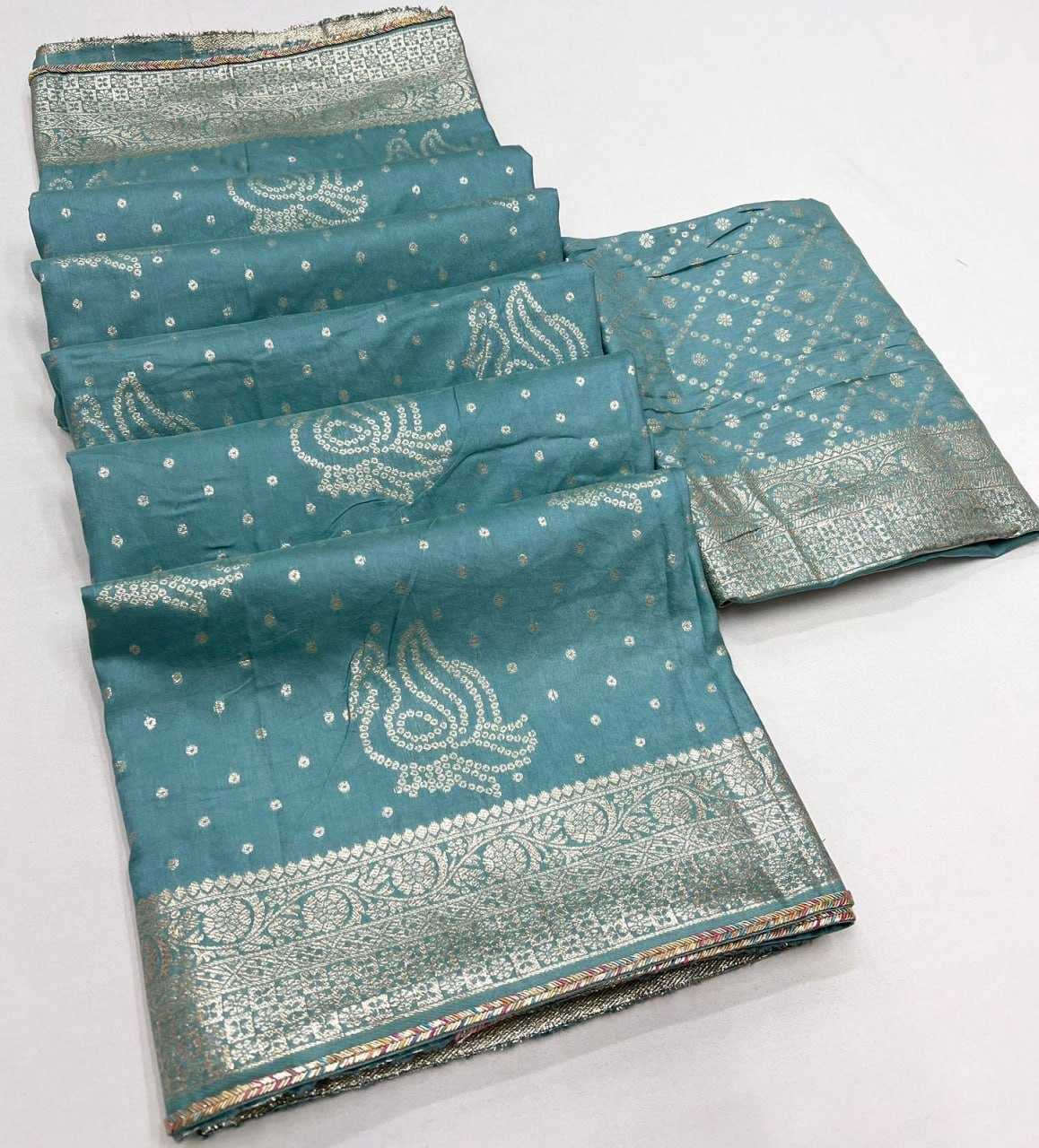 YNF MUSLIN SILK KESH267 RSJD02 SAREES WHOLESALE PARTY WEAR SOFT SILK MUSLIN SILK SAREES MANUFACTURER