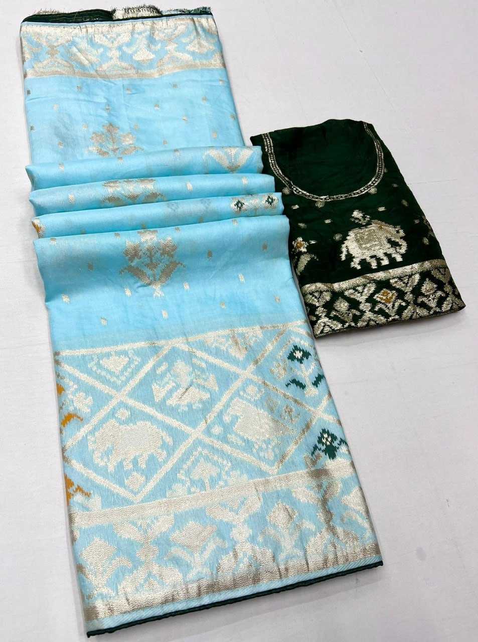 YNF MUSLIN SILK KESH267 RSJD04 SAREES WHOLESALE PARTY WEAR SOFT SILK MUSLIN SILK SAREES MANUFACTURER