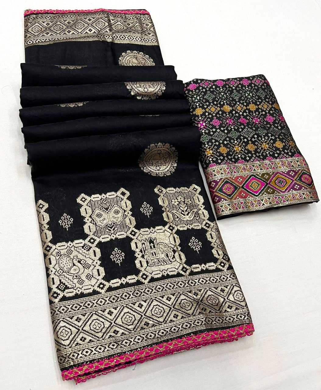 YNF MUSLIN SILK KESH267 RSJD14 SAREES WHOLESALE SAREES EMBROIDERY WEDDING TRADITIONAL SAREES MANUFACTURER