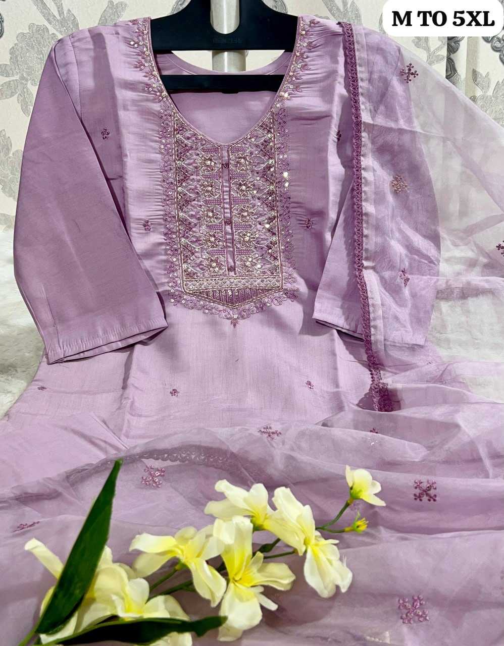 YNF ORGANZA KESH256 RNF19 SUITS & DRESSES WHOLESALE LINE WEDDING LADIES SUITS MANUFACTURE