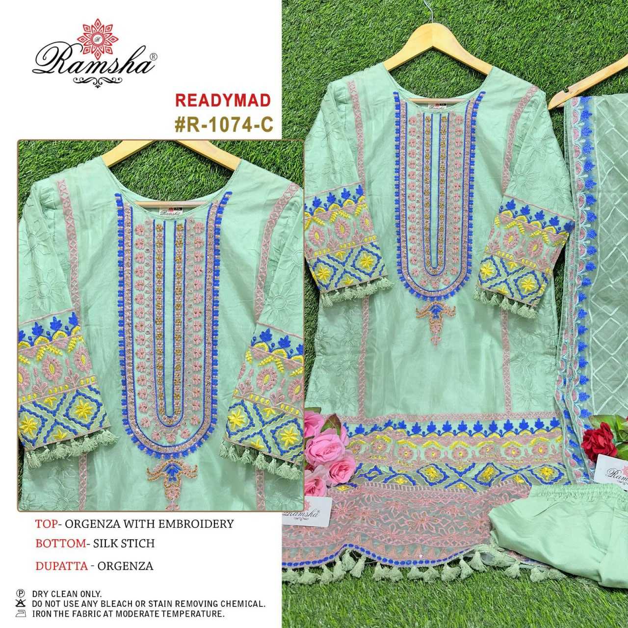 YNF ORGANZA RAMSHA RIN145 MRD02 CLOTHING BRANDS WHOLESALE SUIT MANUFACTURER