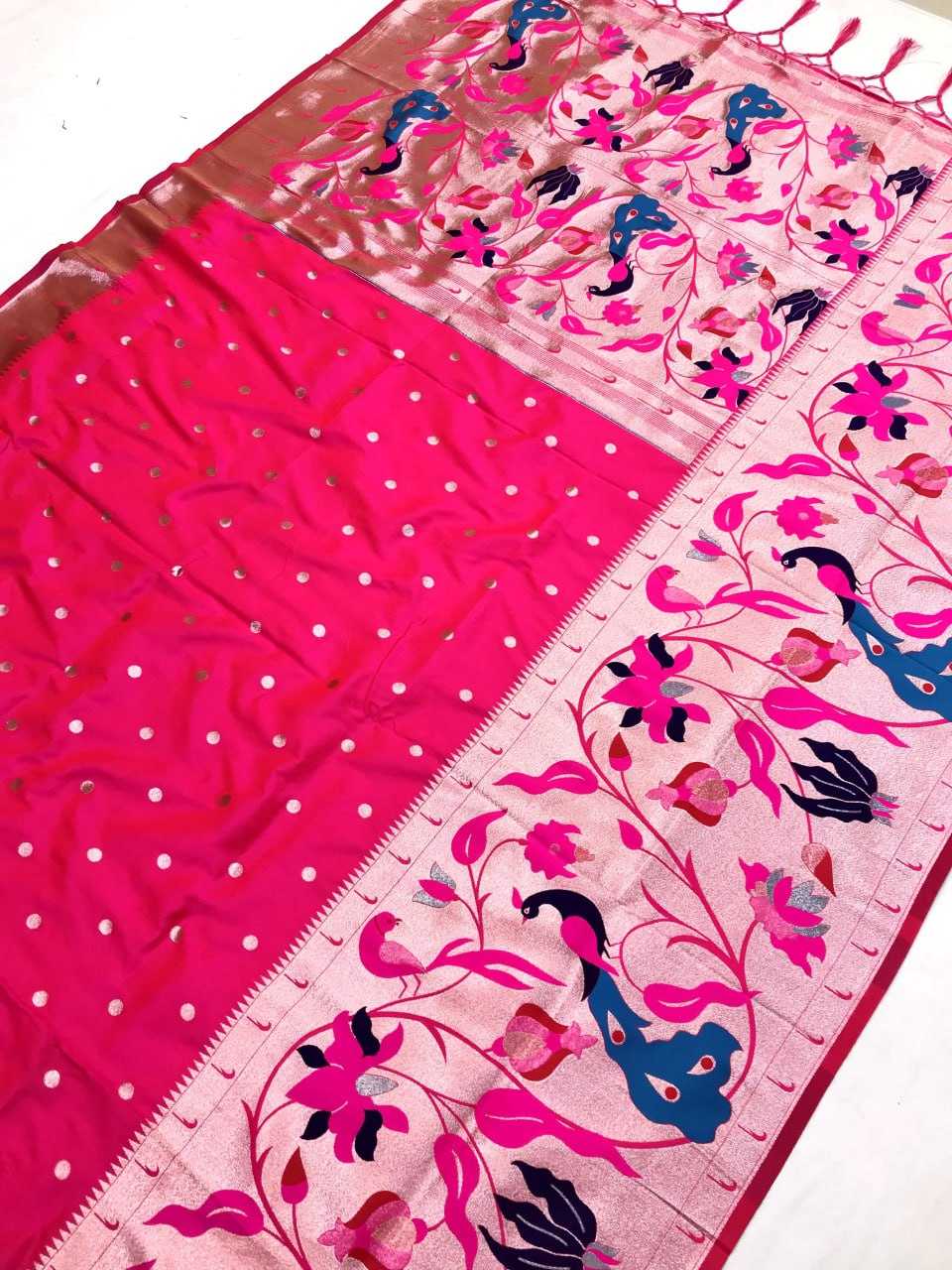 YNF PAITHANI SILK KESH167 Destiny SILK SAREES WHOLESALE PAITHANI SILK KANJIVARAM SILK ZARI BORDER SILK SAREES MANUFACTURER