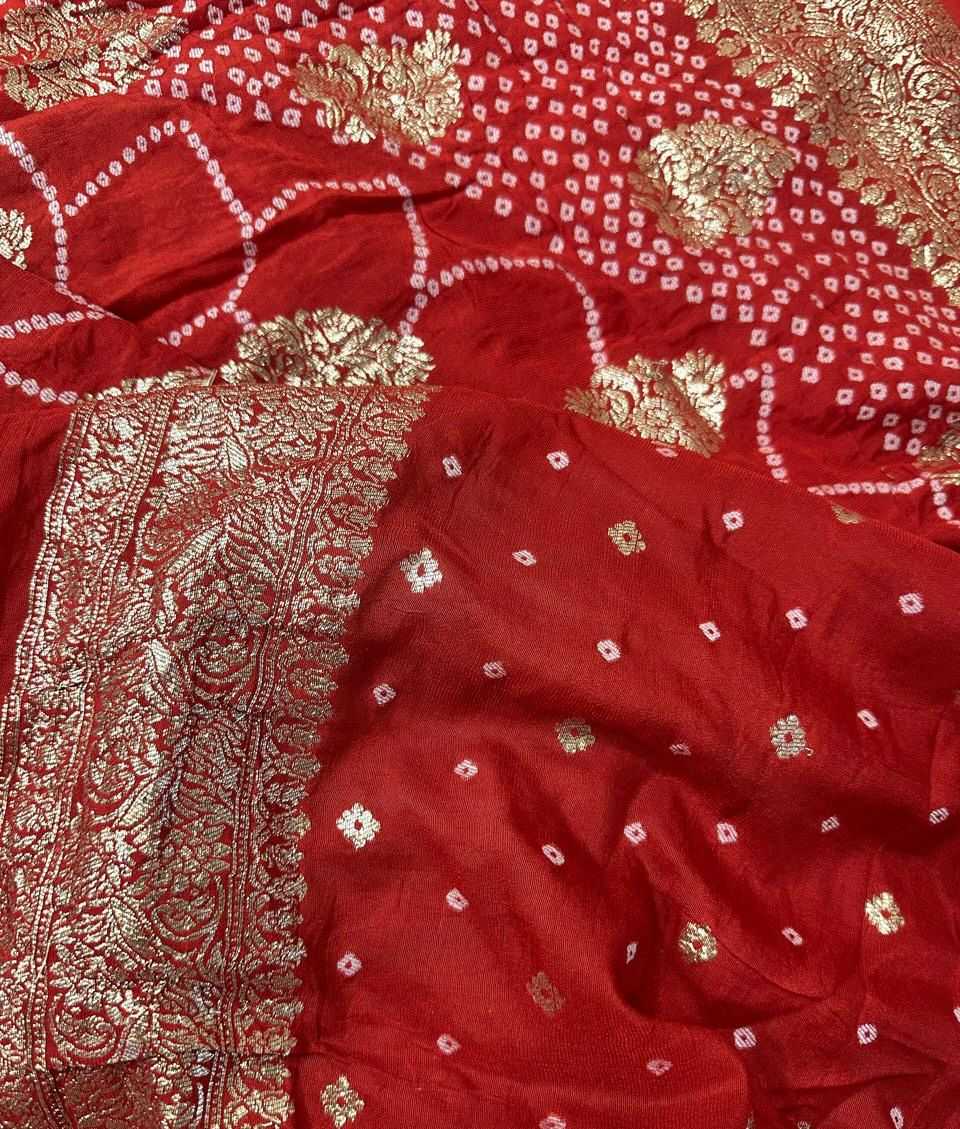 YNF PREMIUM SILK KESH101 ANT139 SILK SAREE WHOLESALE BANDHANI LADIES LACE SILK SAREE MANUFACTURER