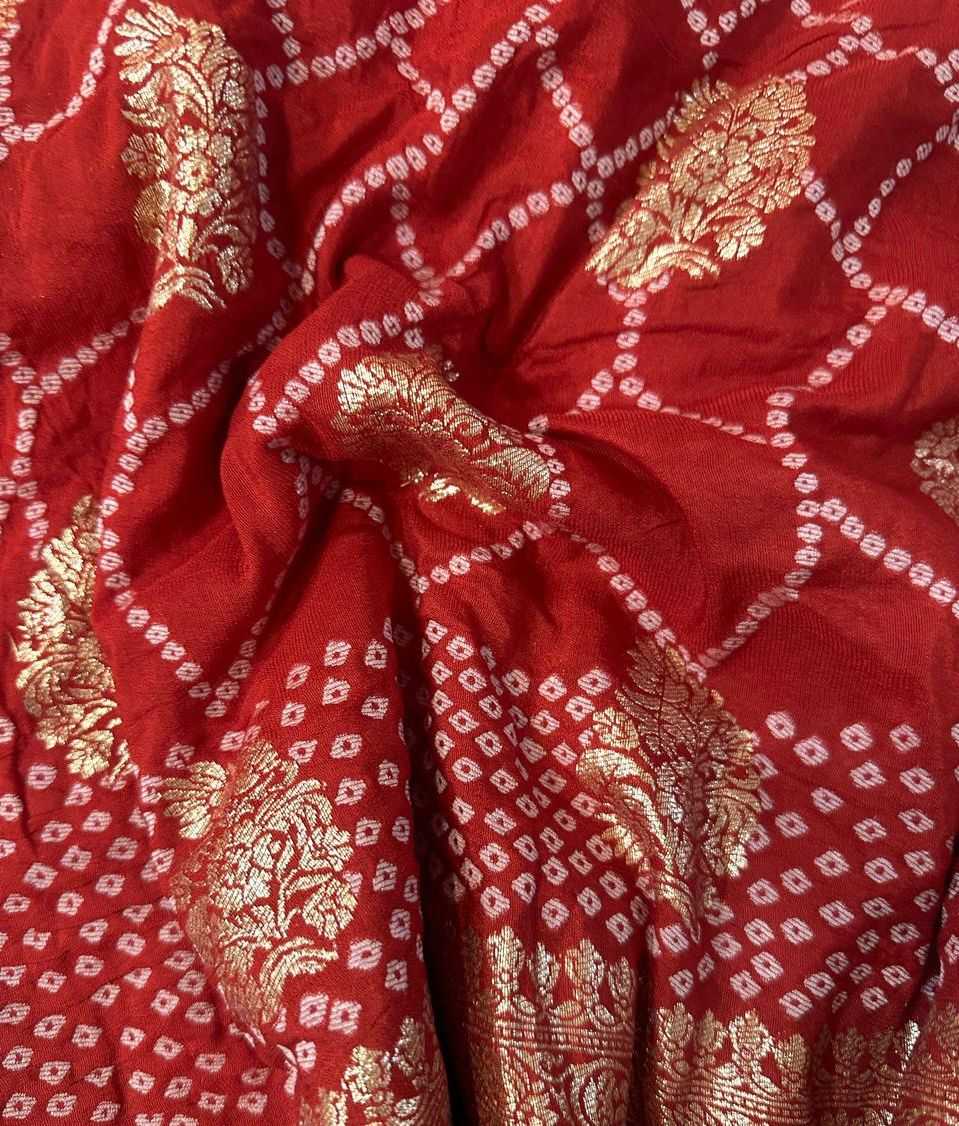 YNF PREMIUM SILK KESH101 ANT139 SILK SAREE WHOLESALE BANDHANI LADIES LACE SILK SAREE MANUFACTURER