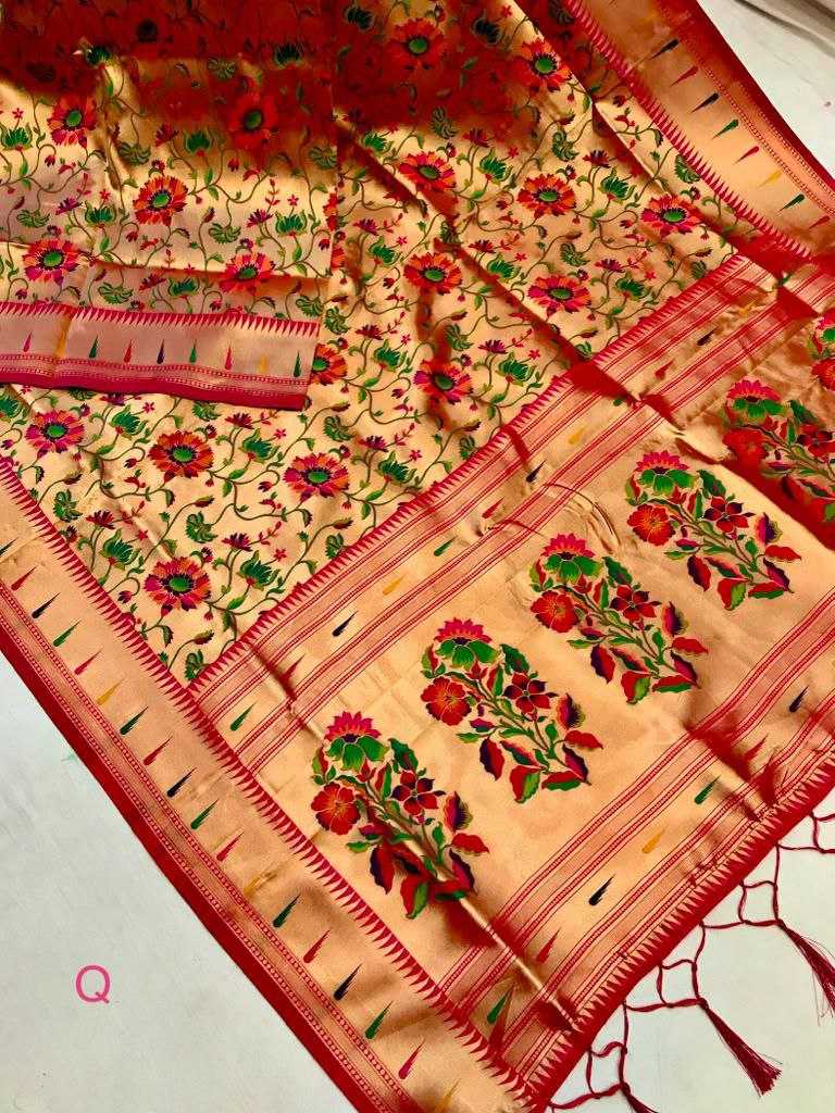 YNF PURE SILK KESH170 GAYATRI SILK SAREES WHOLESALE PAITHANI PURE SILK KANCHIPURAM SAREES MANUFACTURER