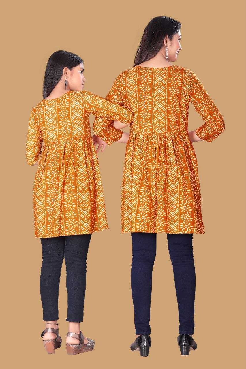 YNF RAYON RIN191 CHAND SITARE WHOLESALE MOTHER & DAUGHTER COMBO MANUFACTURER