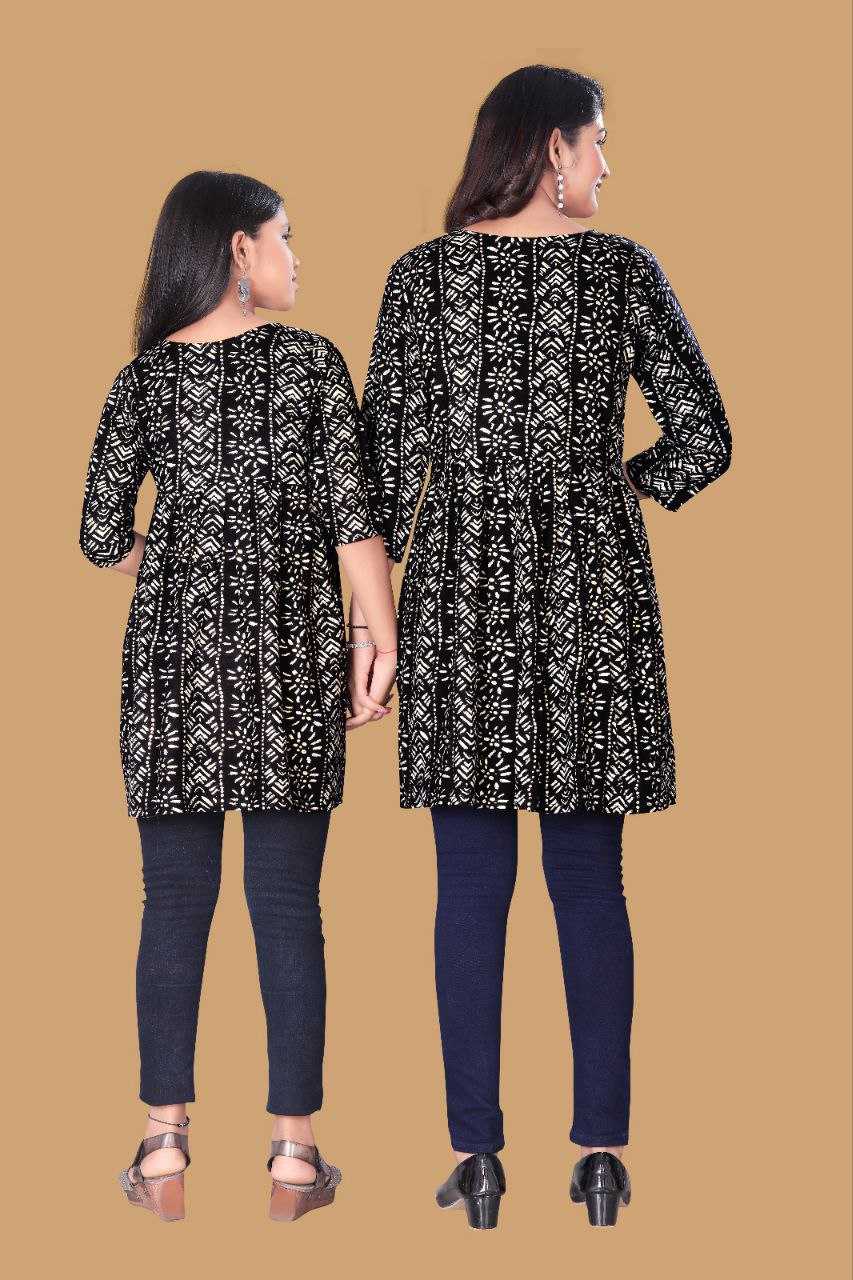 YNF RAYON RIN191 CHAND SITARE WHOLESALE MOTHER & DAUGHTER COMBO MANUFACTURER