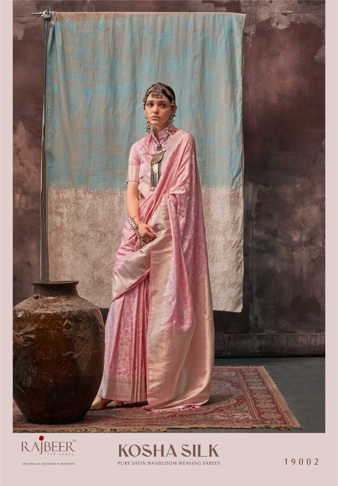 YNF SATIN RAJ BEER KESH113 Kosha CLOTHING BRANDS WHOLESALE SUIT MANUFACTURER
