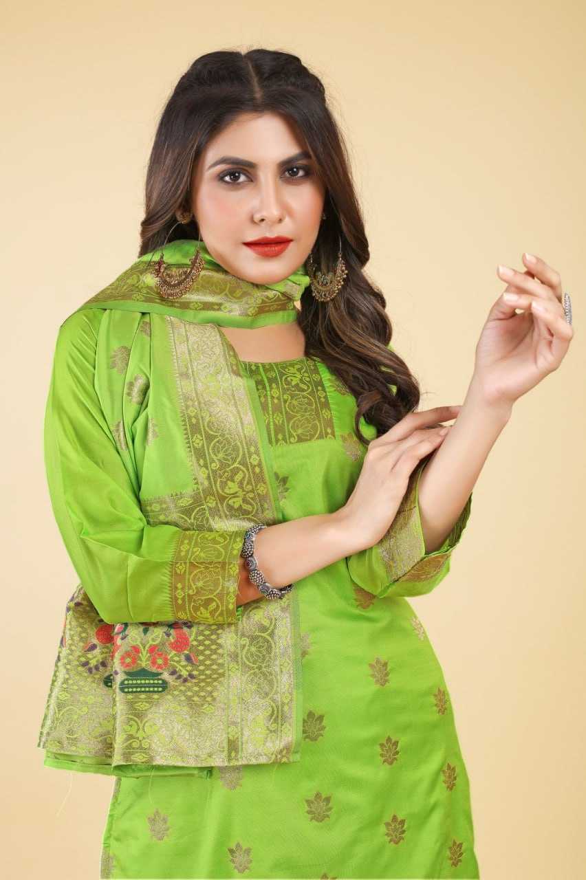 YNF SOFT SILK KESH217 HINA PAITHANI SUITS SUIT S DRESSES WHOLESALE UNSTITCHED SILK LADIES PRINTED SUITS MANUFACTURER