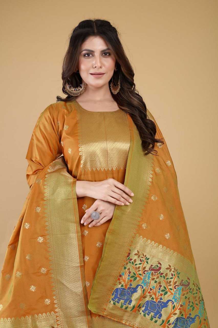 YNF SOFT SILK KESH234 DSF04 SUIT S DRESSES WHOLESALE UNSTITCHED SILK LADIES PRINTED SUITS MANUFACTURER