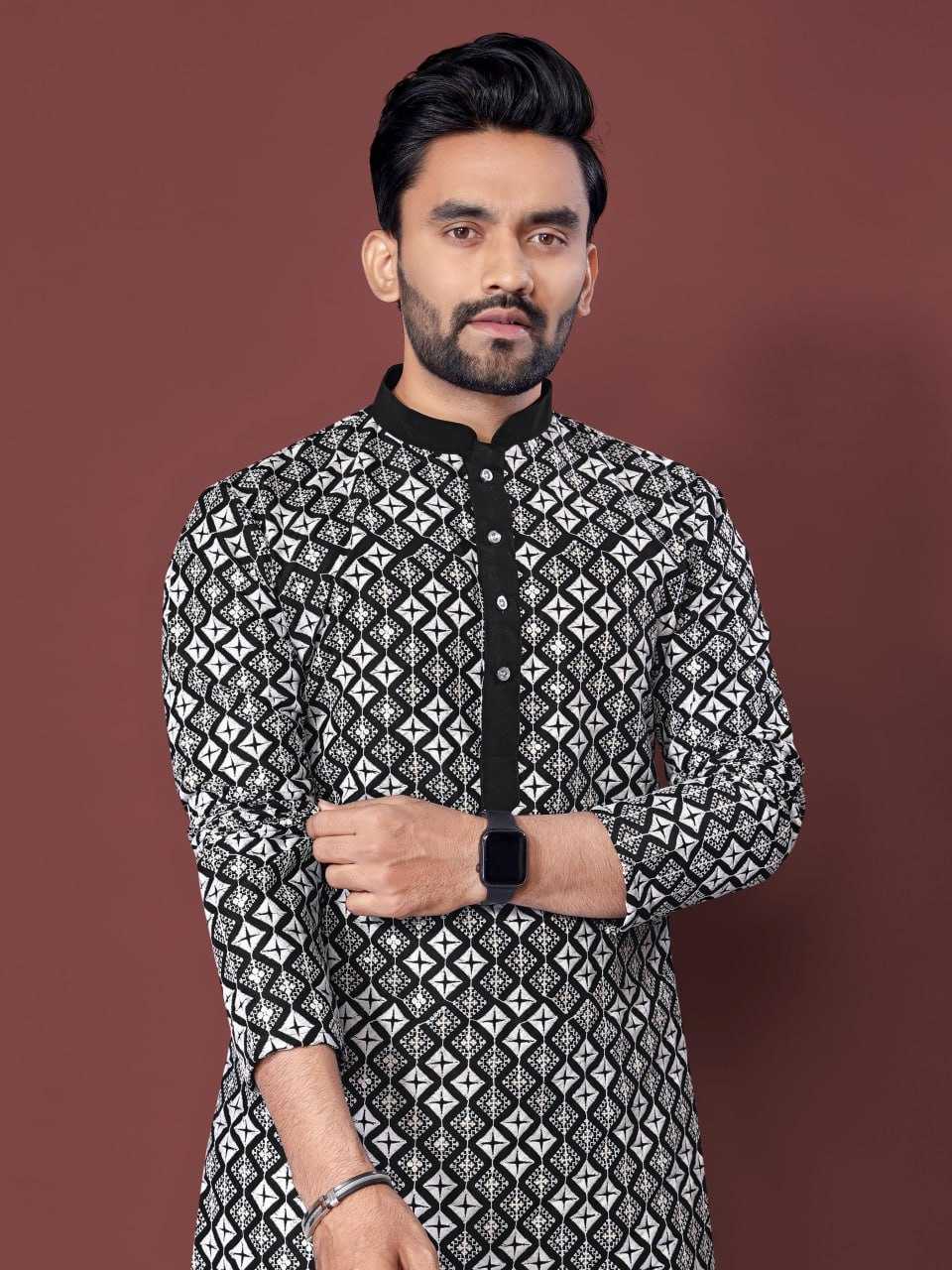 YNF SOFT SILK RIN111 PUSHPA MENS WEAR WHOLESALE MENS KURTA PYJAMA SILK KURTA MANUFACTURER