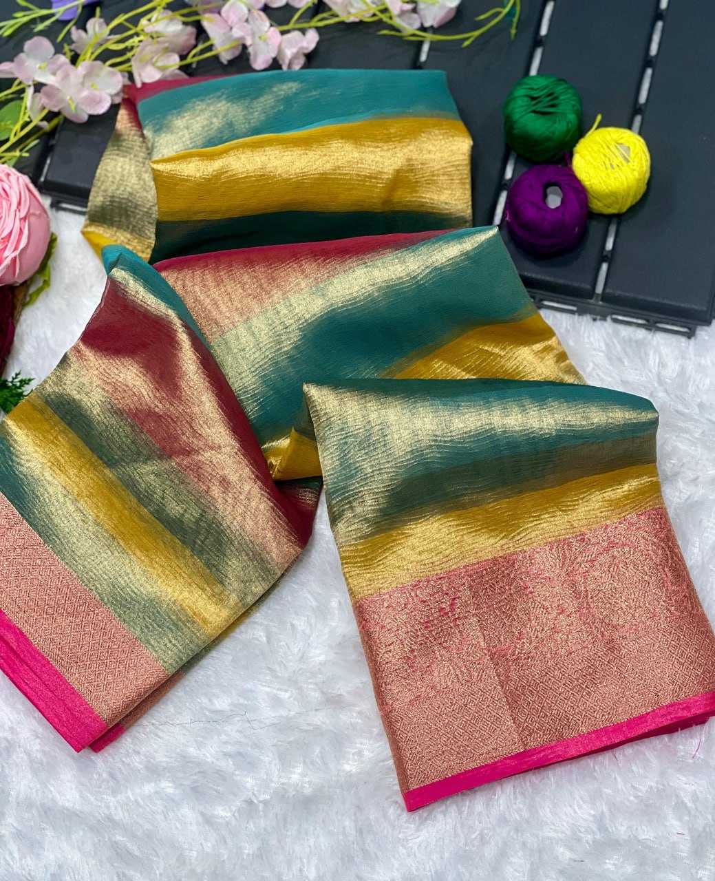 YNF TISSUE SILK KESH248 RVV09 SILKK SAREES WHOLESALE TRADITIONAL SOFT SILK FESTIVAL SAREES MANUFACTURER