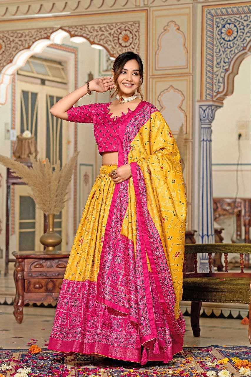 YNF TUSSAR SILK KESH187 Maya LEHENGAS WHOLESALE WEDDING SILK LEHENGAS WITH BLOUSE AND DUPATTA MANUFACTURER