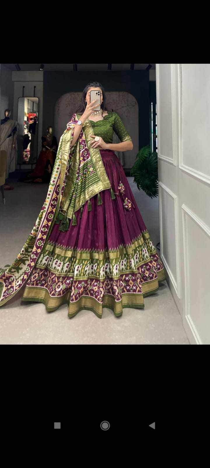 YNF TUSSAR SILK KESH279 EYS02 LEHENGAS WHOLSALE TRADITIONAL SIMPLE SILK LEHENGAS MANUFACTURER.