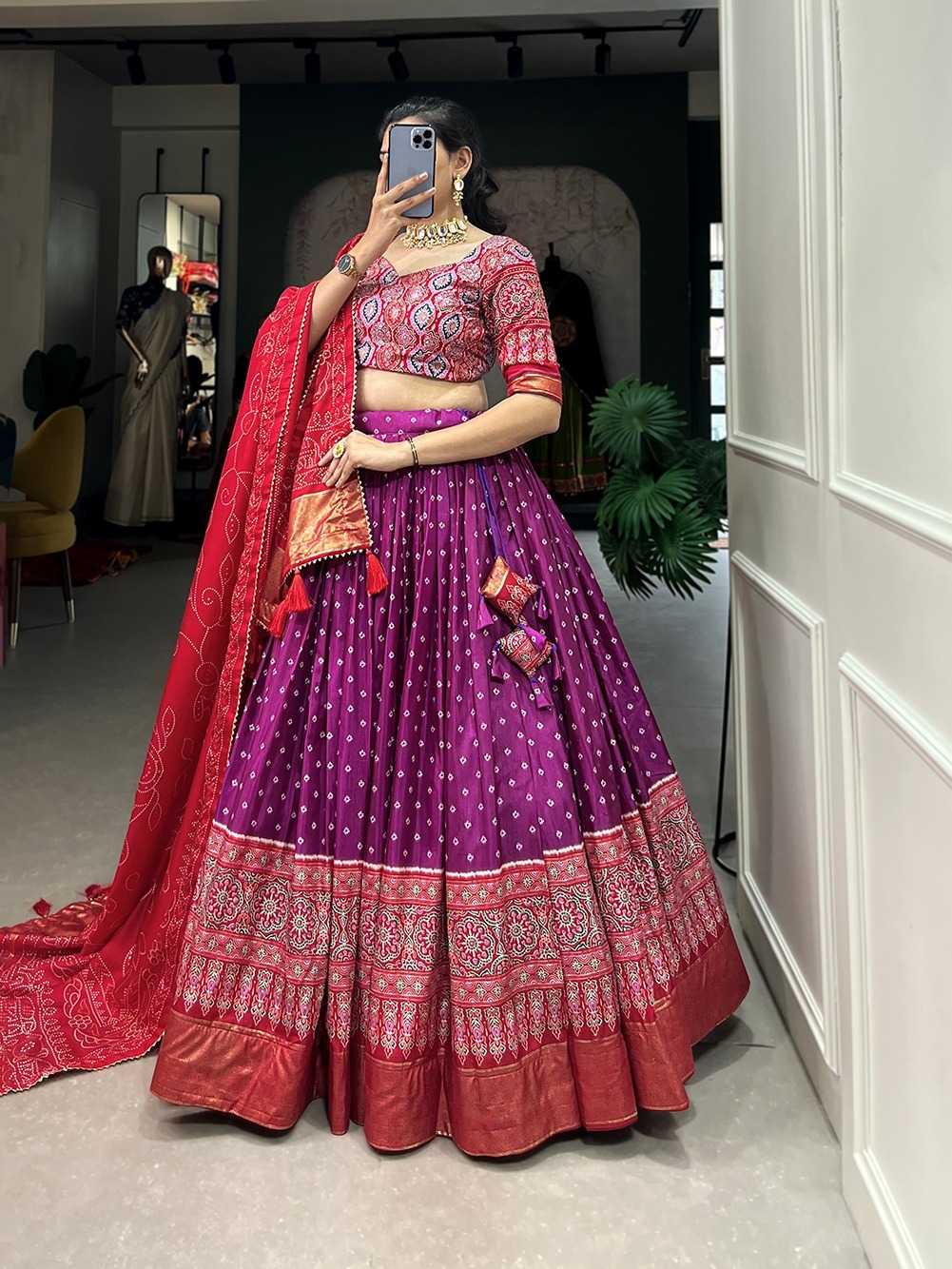 YNF TUSSAR SILK KESH279 EYS05 LEHENGAS WHOLESALE DESIGNER TRADITIONAL SIMPLE LEHENGAS MANUFACTURER