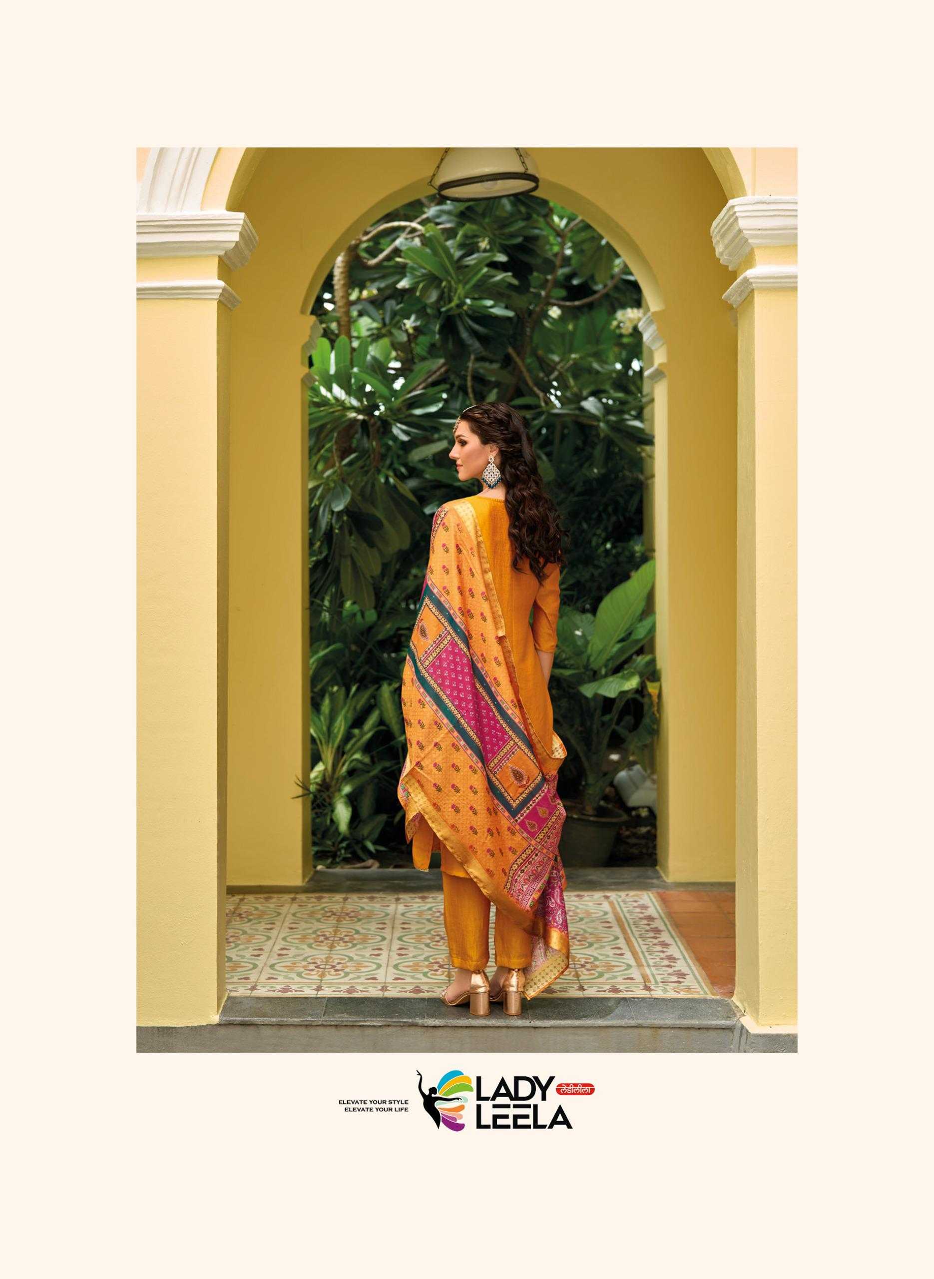 YNF VICHITRA SILK LADY LEELA KESH236 ZEENAT CLOTHING BRANDS WHOLESALE SUITS MANUFACTURER