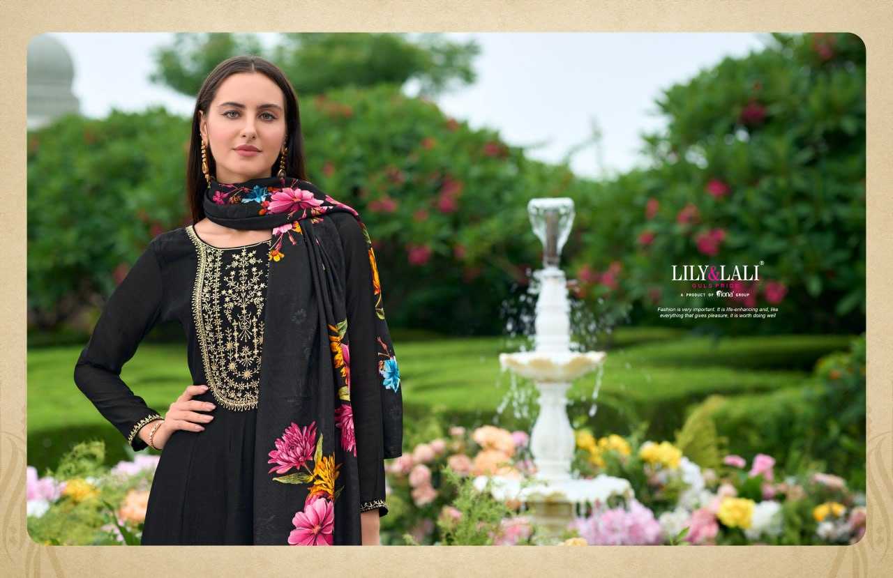 YNF VICHITRA SILK LILY & LALI KESH236 MALLIKAJAAN CLOTHING BRANDS WHOLESALE GOWNS MANUFACTURER