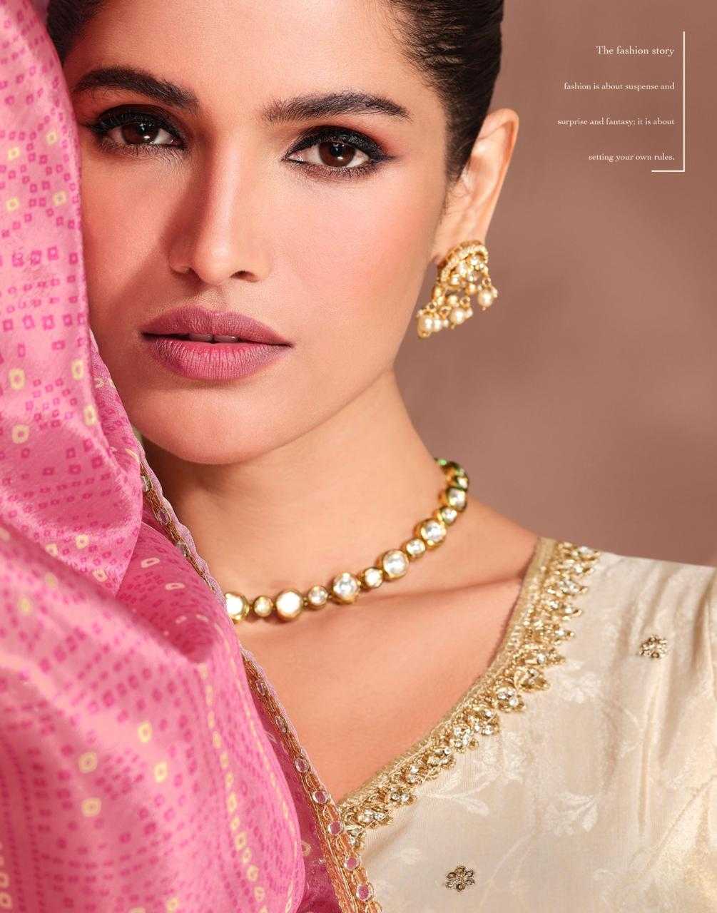 YNF VISCOSE SAYURI KESH235 GUNJAN CLOTHING BRANDS WHOLESALE GOWNS MANUFACTURER