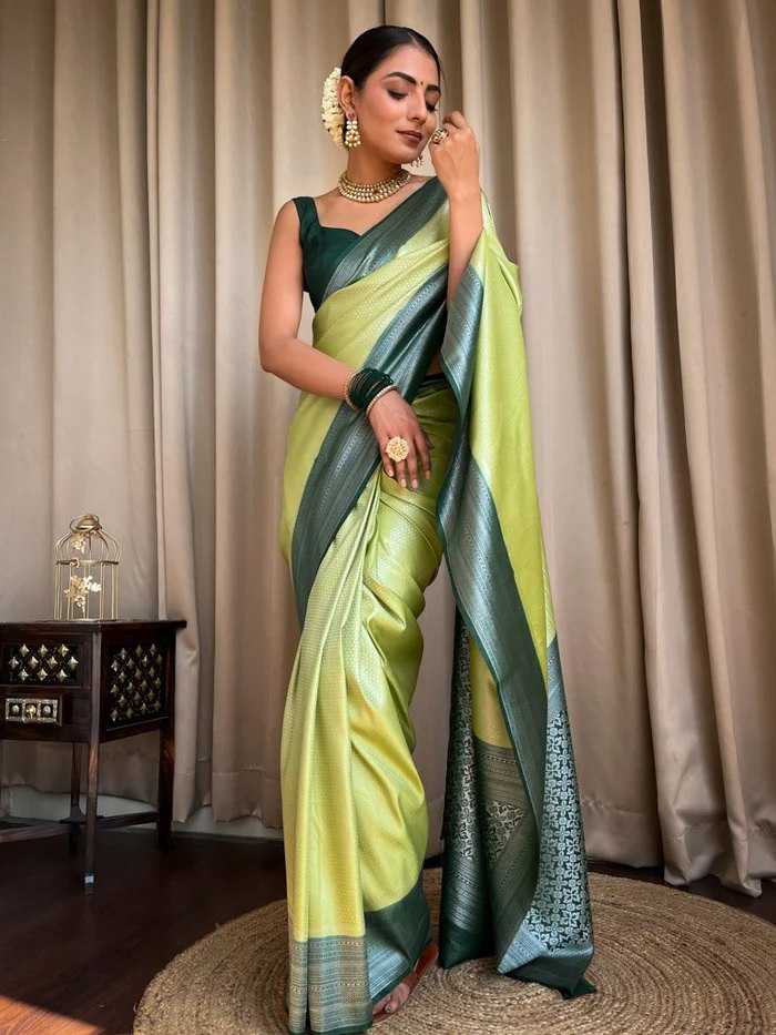 YNF BANARASI RIN101 50146 SAREES  WHOLESALE PRINTED FANCY BANARASI SAREES MANUFACTURER