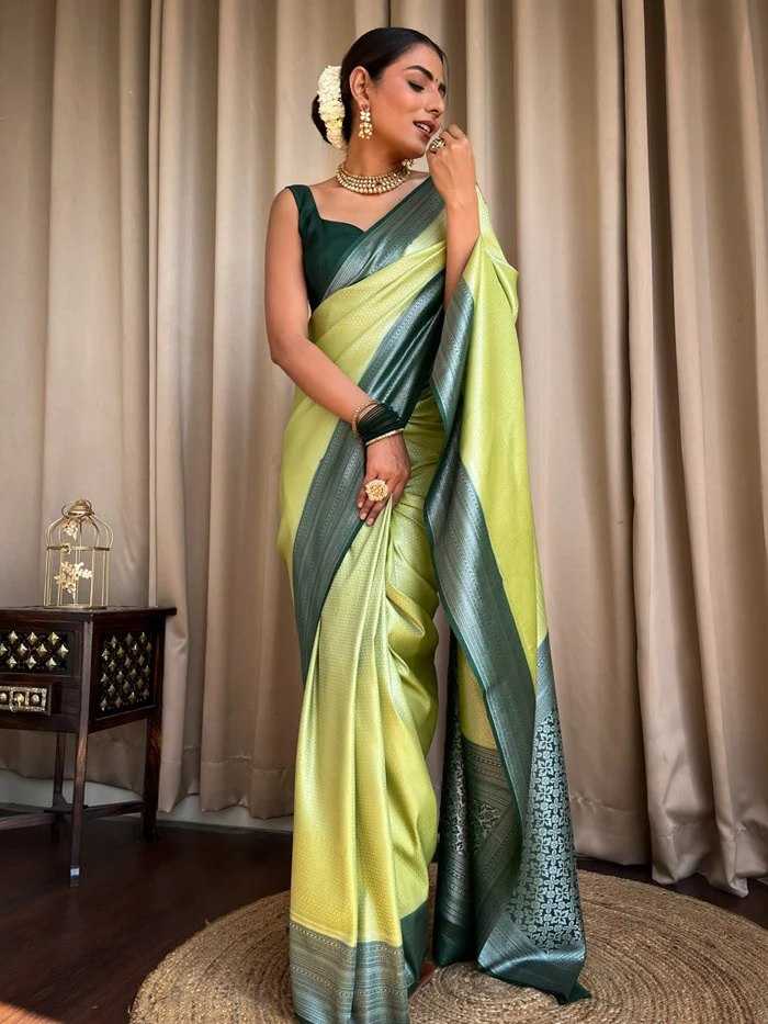 YNF BANARASI RIN101 50146 SAREES  WHOLESALE PRINTED FANCY BANARASI SAREES MANUFACTURER