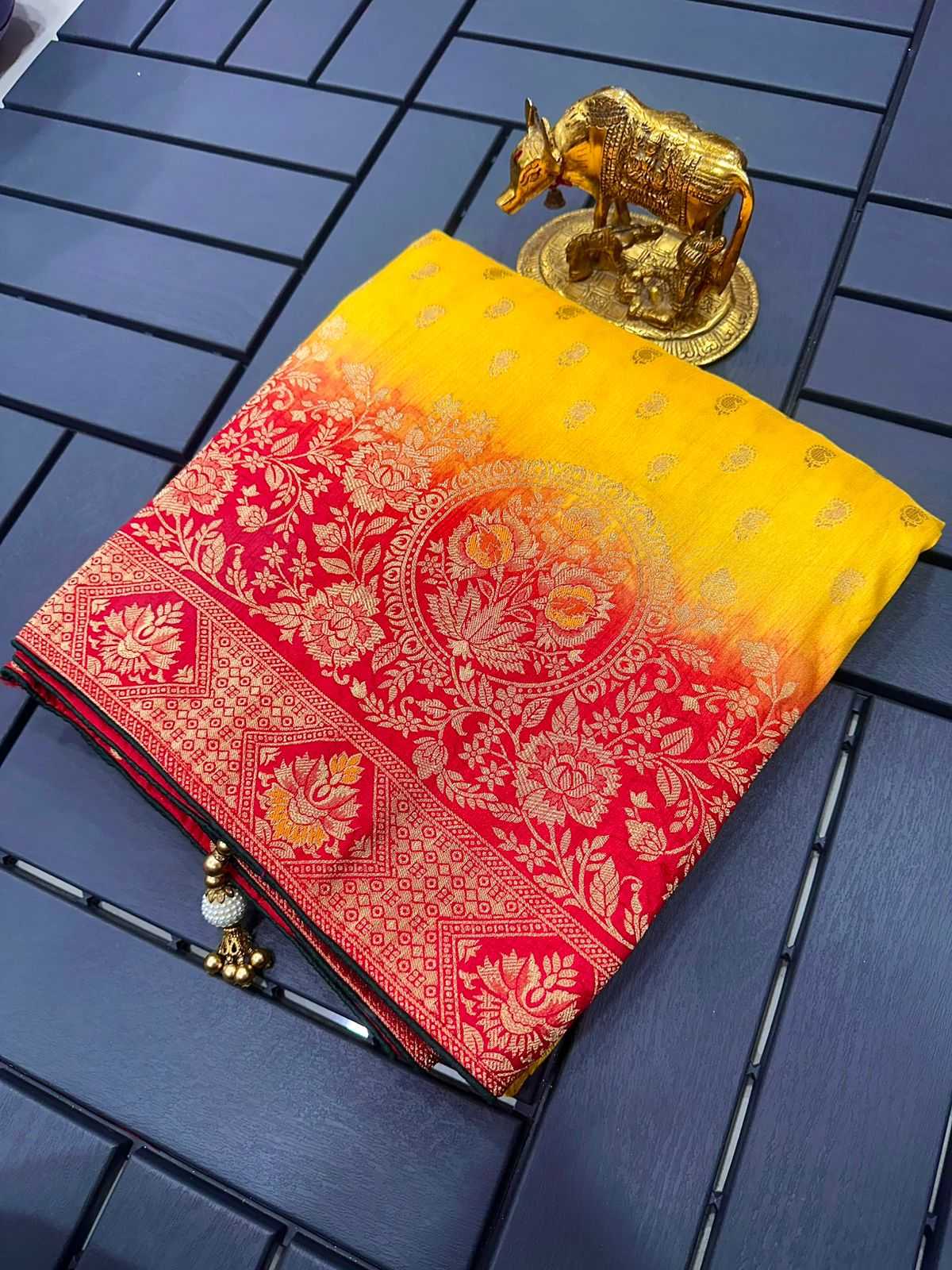 YNF BANARASI SOFT SILK KESH142 RAC12 SAREES WHOLESALE DESIGNER HAND WORK SILK SAREES MANUFACTURER