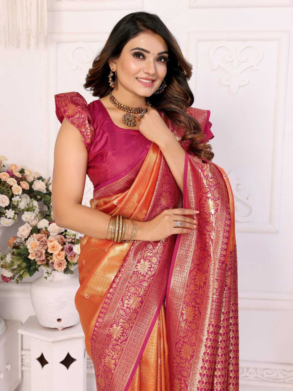 YNF BANARASI SOFT SILK RIN144 Eshwari SILK SAREES WHOLESALE BANARASI HEAVY SILK PARTY WEAR SAREES MANUFACTURER (16)