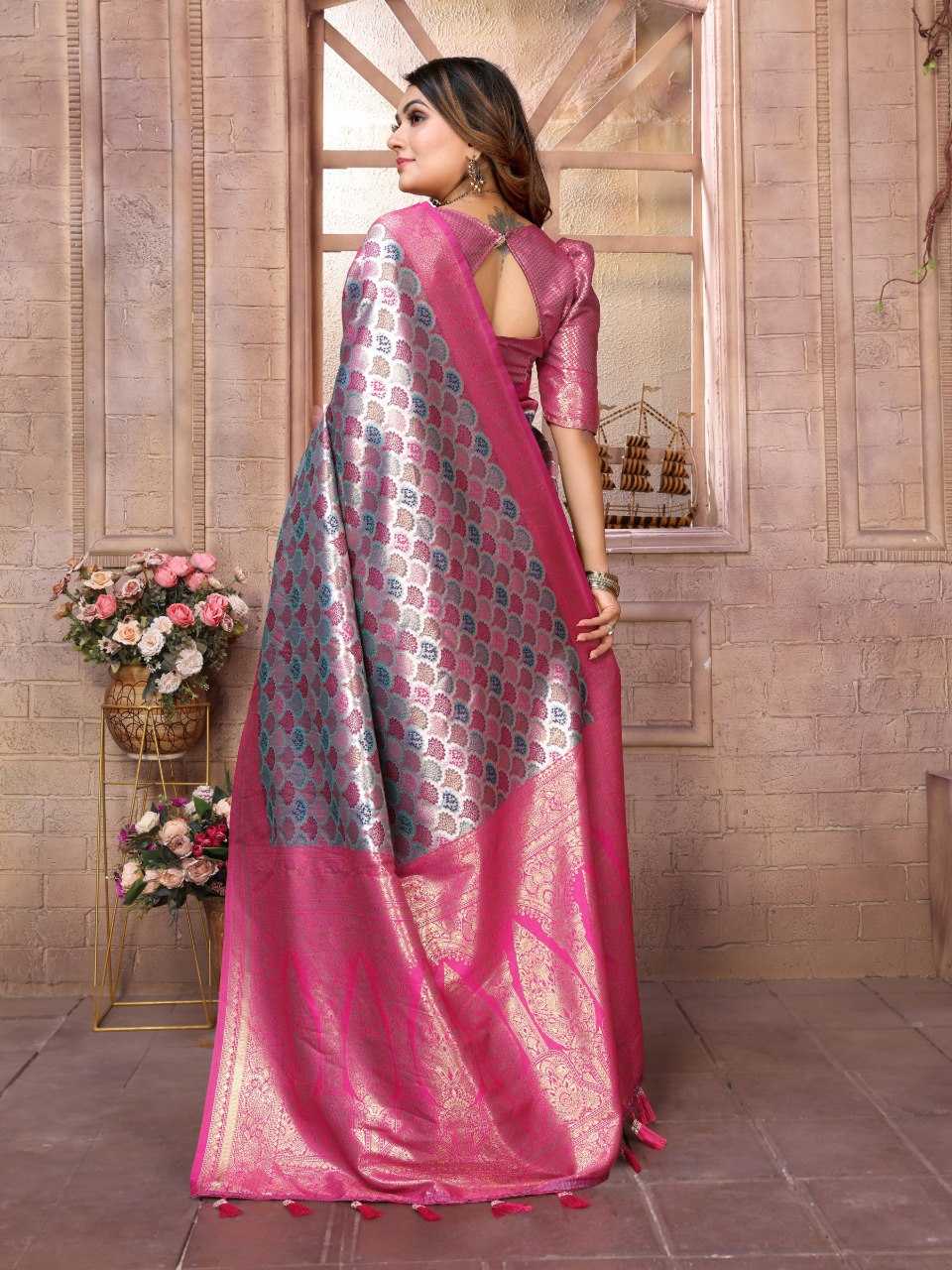 YNF BANRASI SILK RIN144 Chaturi-1 SILK SAREES WHOLESALE HEAVY BANARASI PARTY WEAR SILK SAREES MANUFACTURER