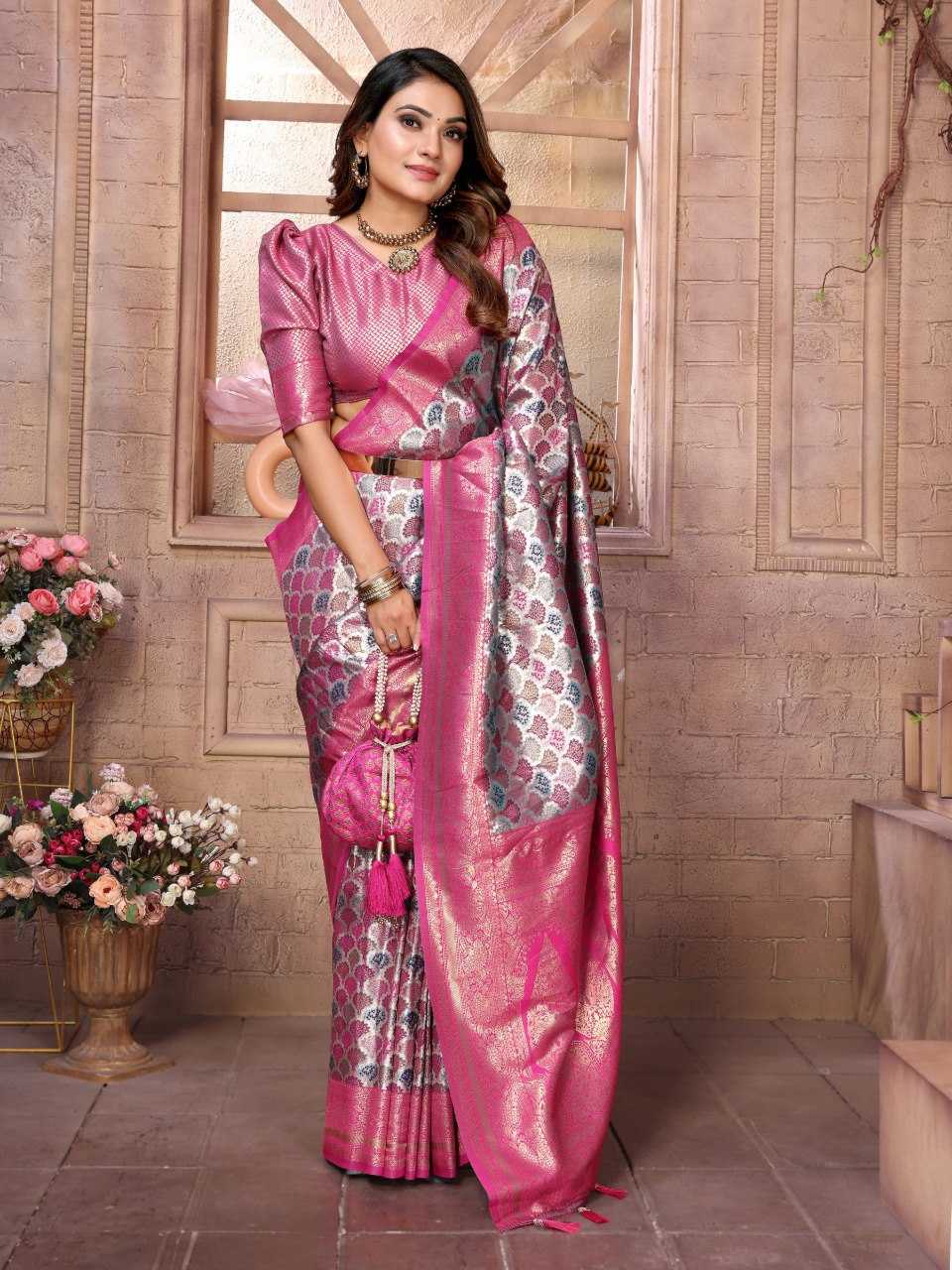 YNF BANRASI SILK RIN144 Chaturi-1 SILK SAREES WHOLESALE HEAVY BANARASI PARTY WEAR SILK SAREES MANUFACTURER