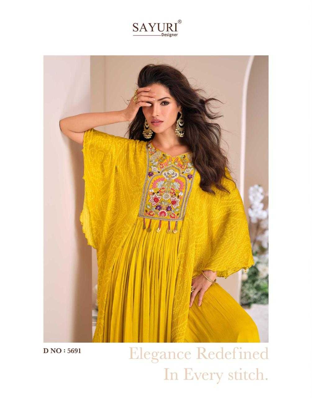 YNF CHINON SILK KRESHVA KESH235 MOHEY CLOTHING BRANDS WHOLESALE GOWN MANUFACTURER