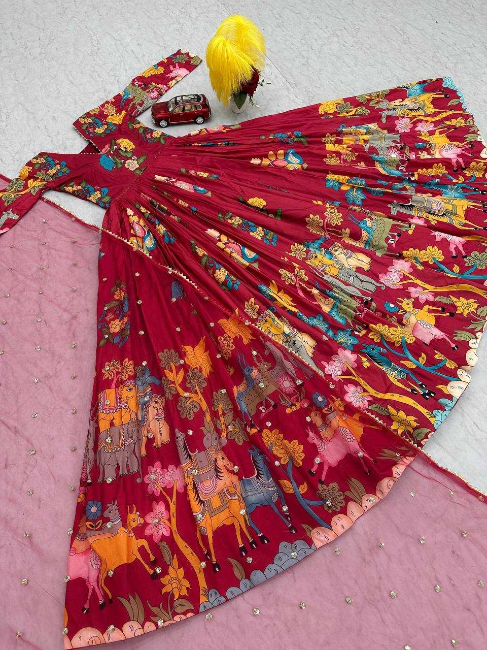 YNF COTTON KESH119 474 GOWNS WHOLESALE ANARKALI GOWNS MANUFACTURER