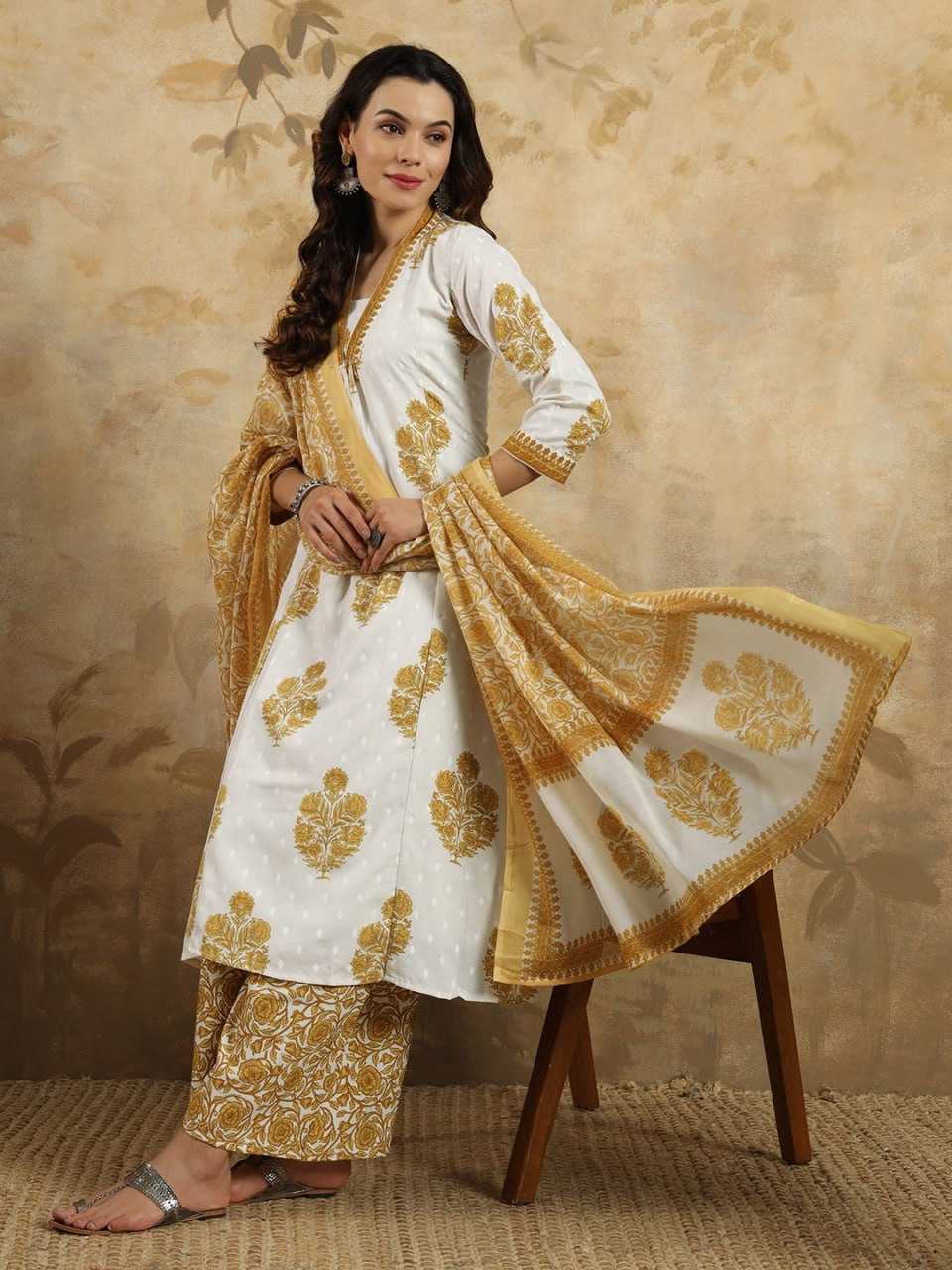 YNF COTTON KESH402 6008 SUITS & DRESSES  WHOLESALE LADIES PRINTED PALAZZO SUITS MANUFACTURER