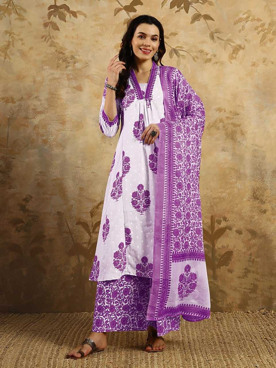 YNF COTTON KESH402 6008 SUITS & DRESSES  WHOLESALE LADIES PRINTED PALAZZO SUITS MANUFACTURER