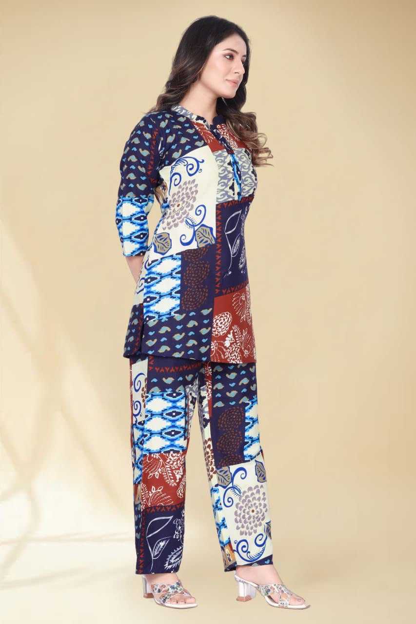 YNF COTTON KESH407 RMT35 WHOLESALE CO-ORD SET WESTERN WEAR MANUFACTURER