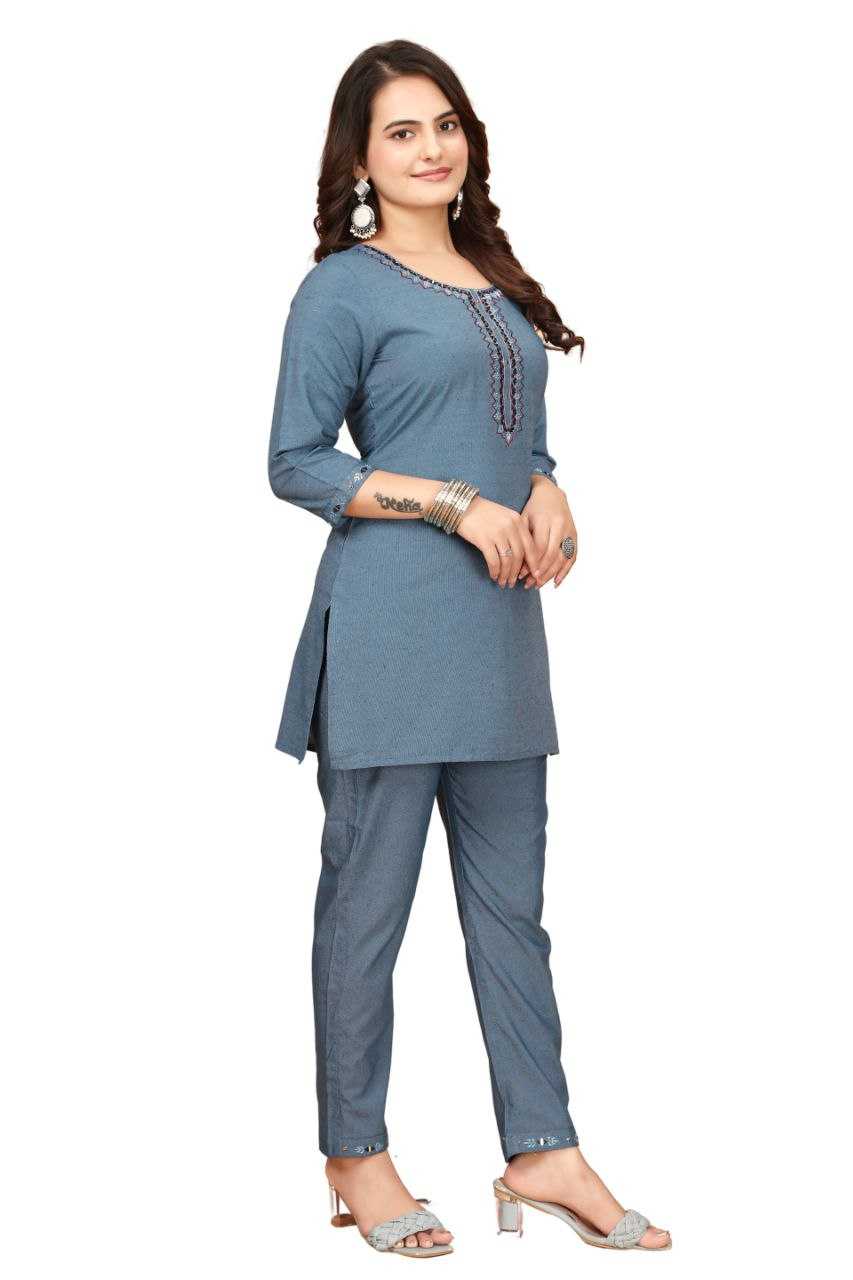 YNF COTTON KESH407 RMT58 WHOLESALE CO-ORD SET WESTERN WEAR MANUFACTURER