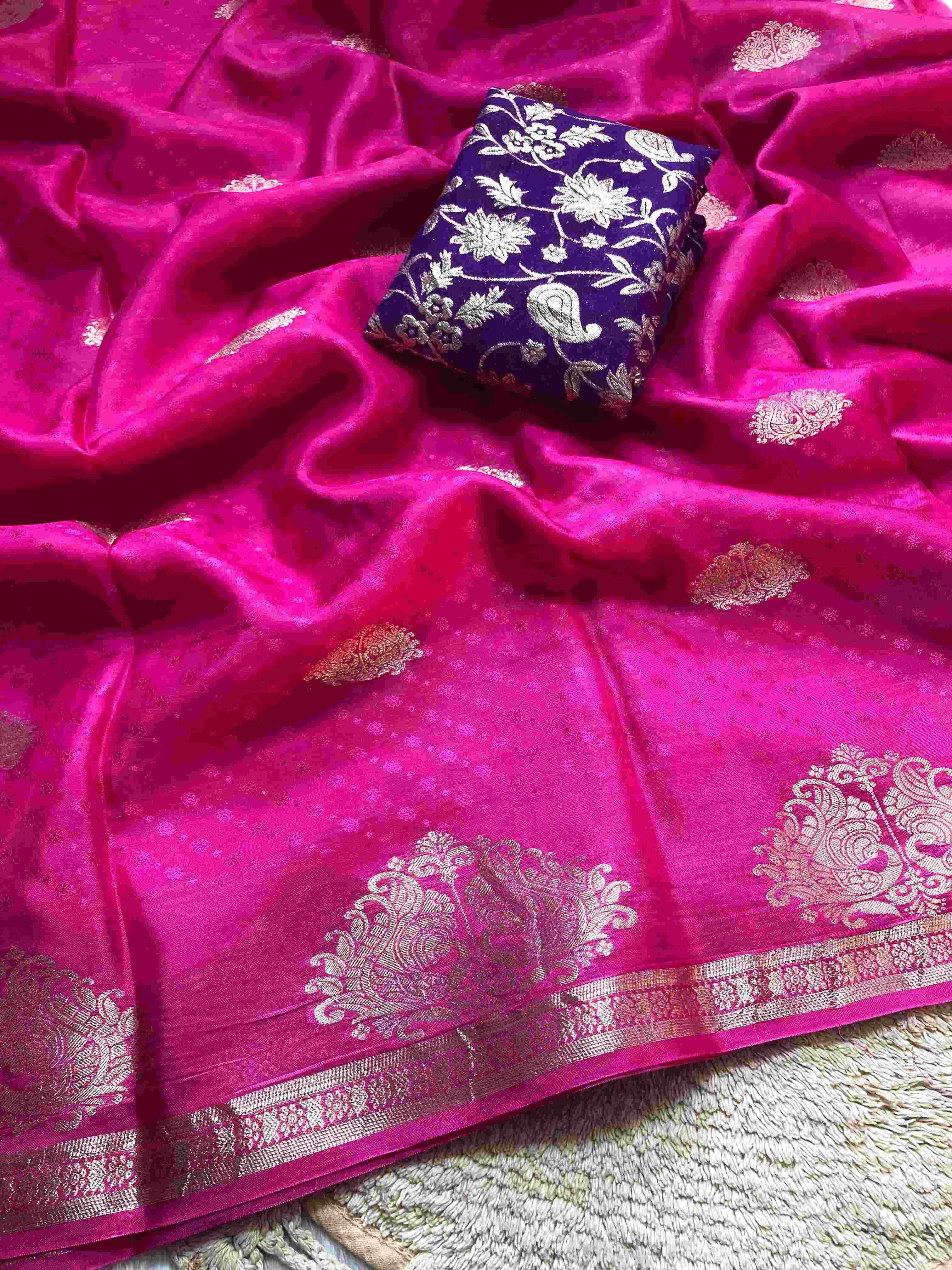 YNF DOLA SILK RIN193  Mysore Silk Crepe1 SILK SAREE WHOLESALE DOLA DESIGNER PARTY WEAR SILK SAREE MANUFACTURER