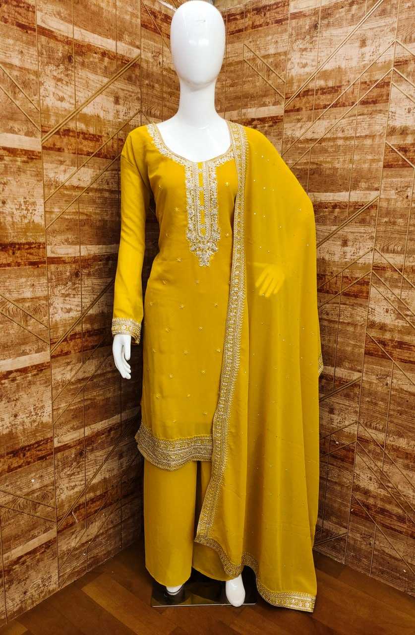 YNF FABRIC KESH409 001 SUIT WHOLESALE EMBROIDERY SAHARA SALWAR GEORGETTE SUIT MANUFACTURER