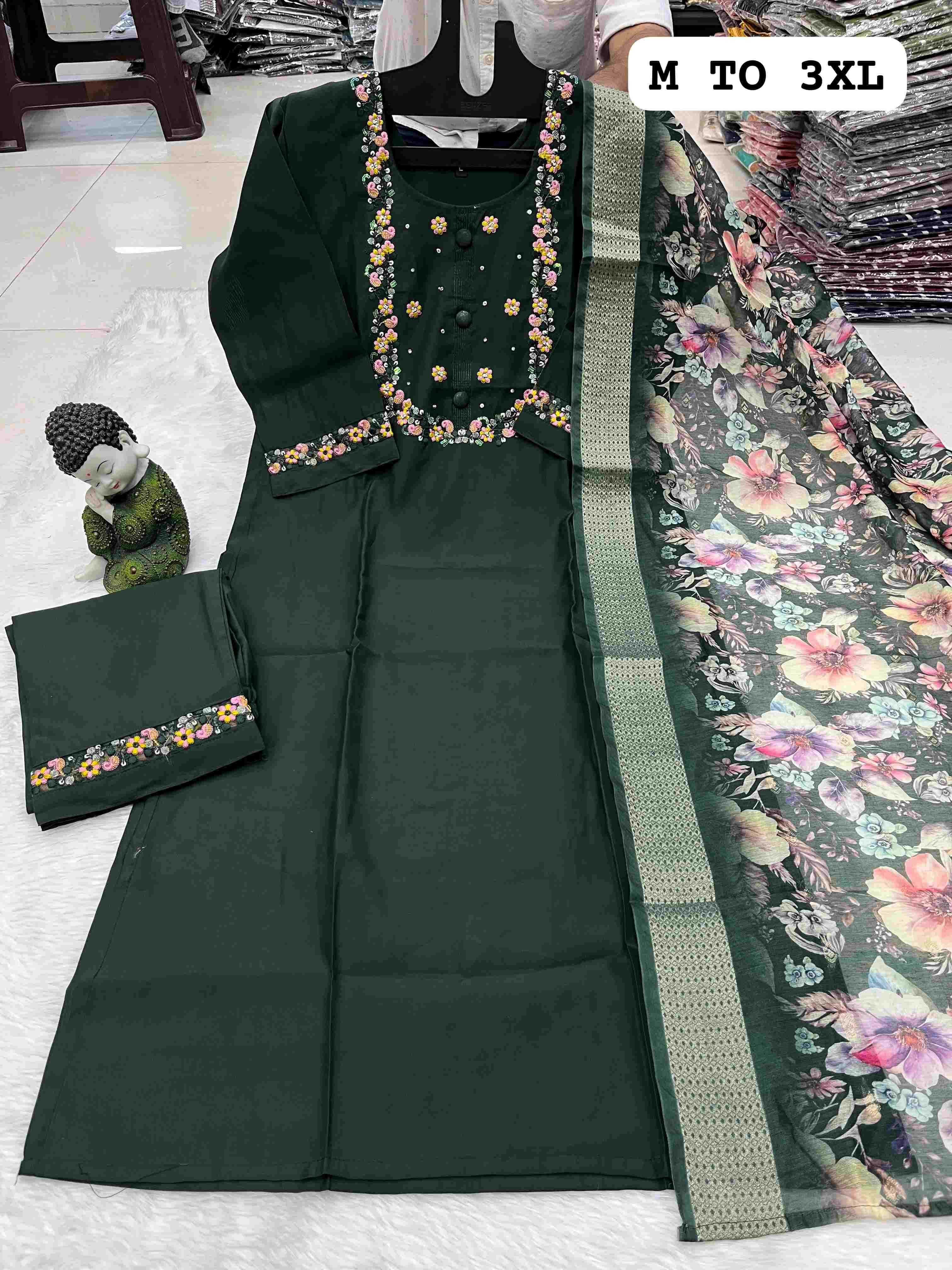 YNF HEAVY ROMAN SILK KESH258 VDA62 SUIT WHOLESALE DESIGNER HANDLOOM SILK SUIT MANUFACTURER