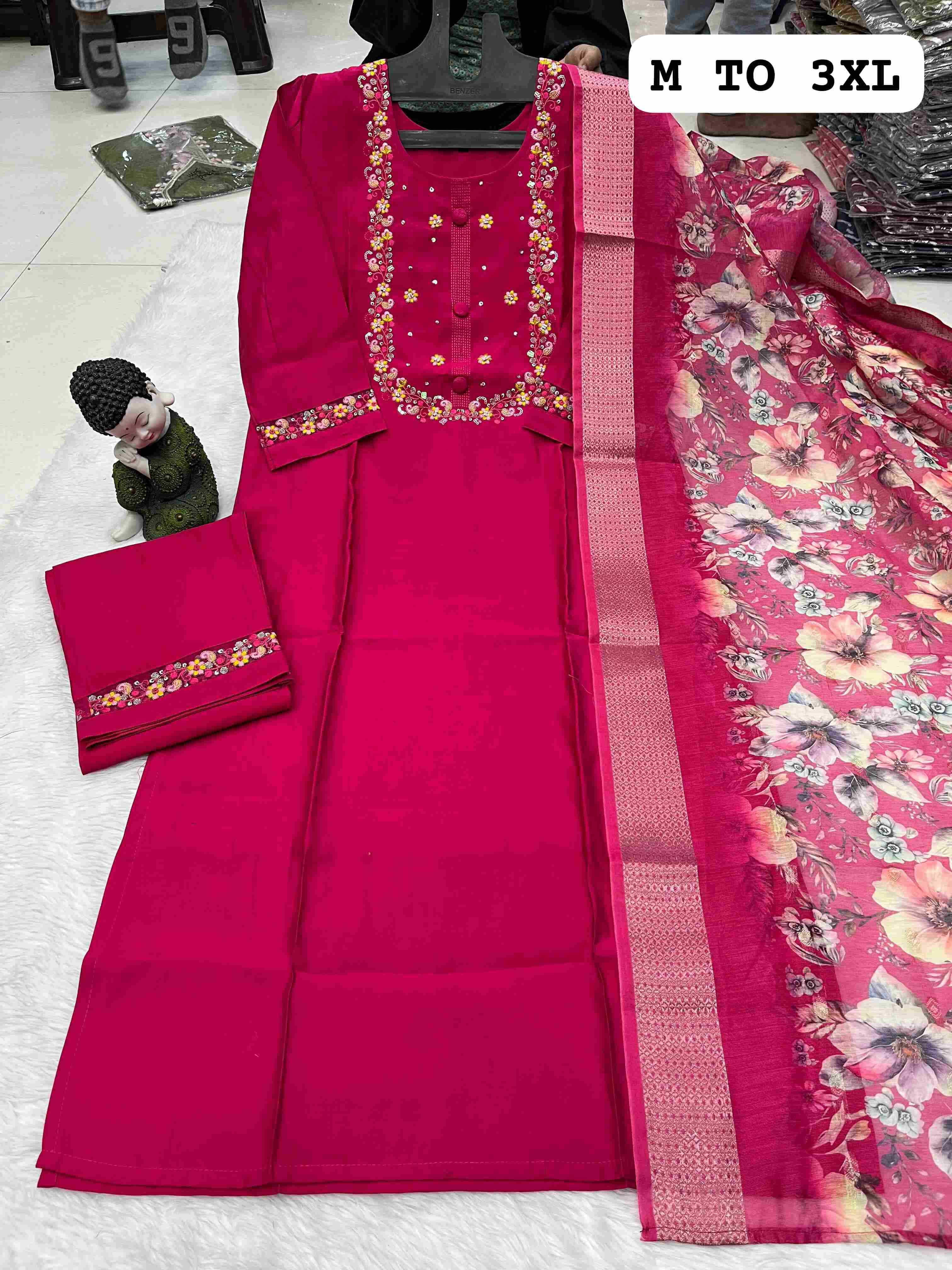 YNF HEAVY ROMAN SILK KESH258 VDA62 SUIT WHOLESALE DESIGNER HANDLOOM SILK SUIT MANUFACTURER