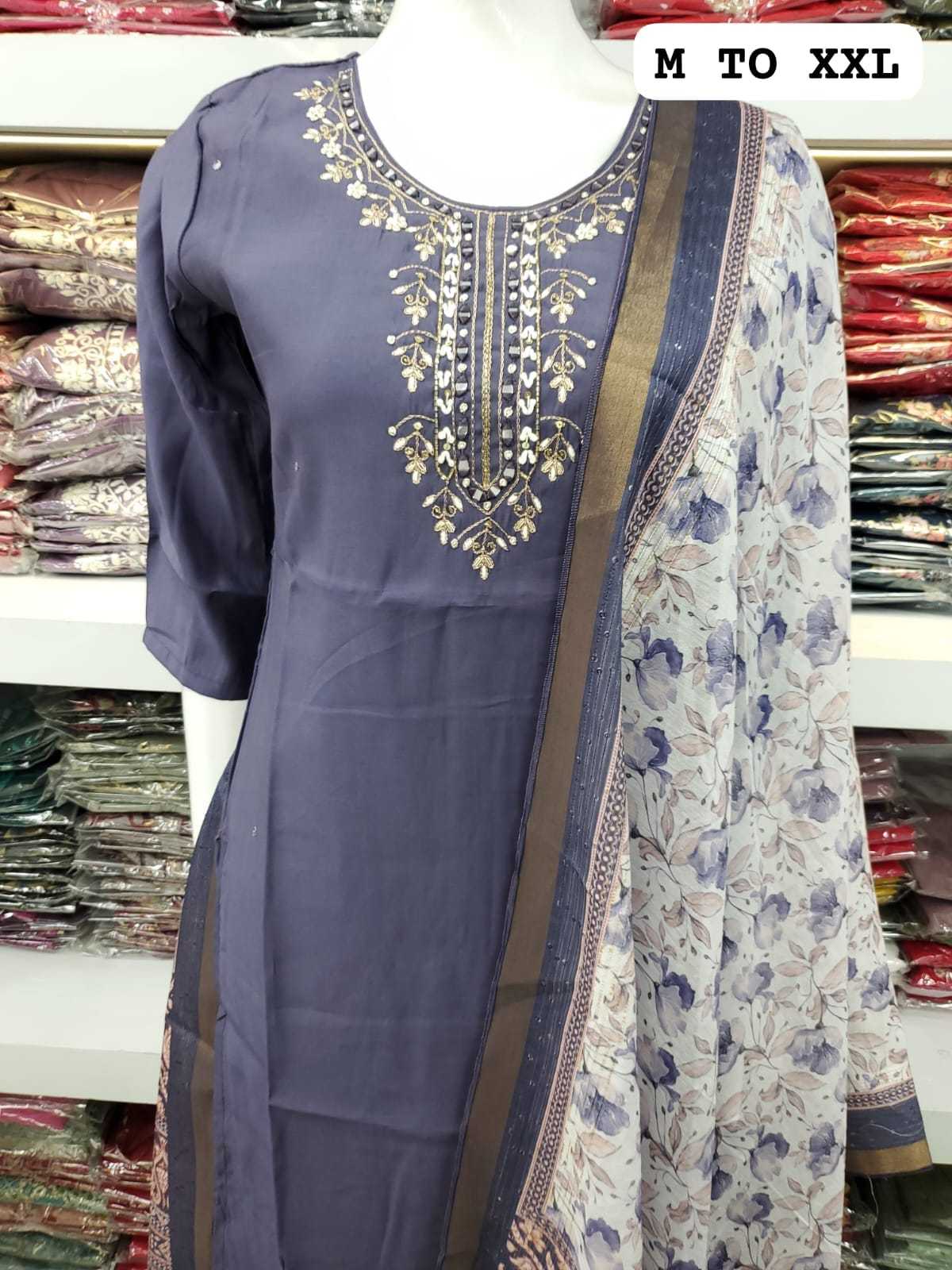 YNF HEAVY ROMAN SILK KESH258 VDA64 SUIT WHOLESALE LADIES HANDLOOM SILK SUIT MANUFACTURER